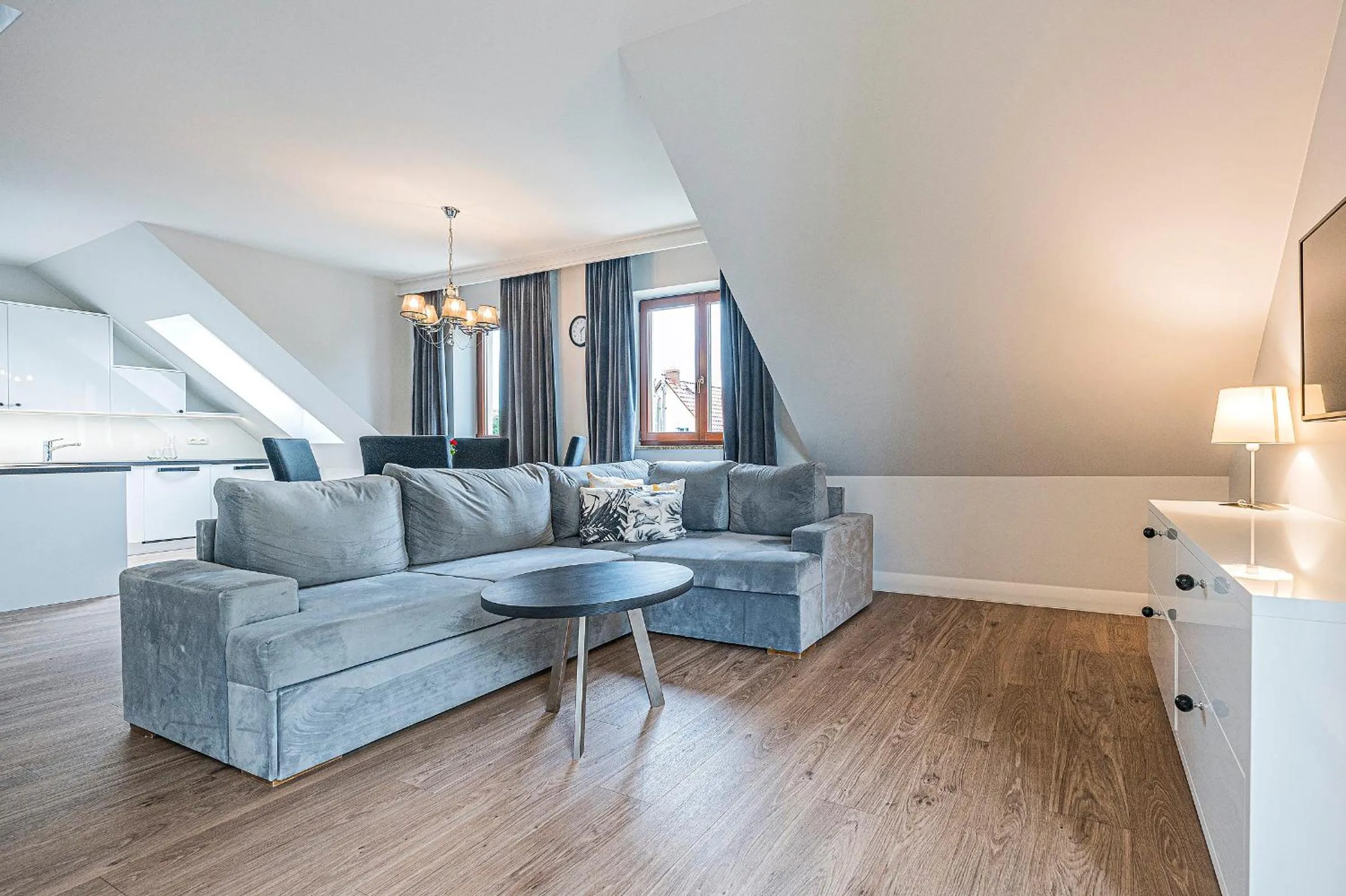 Kitchen or kitchenette in Apartamenty Martini