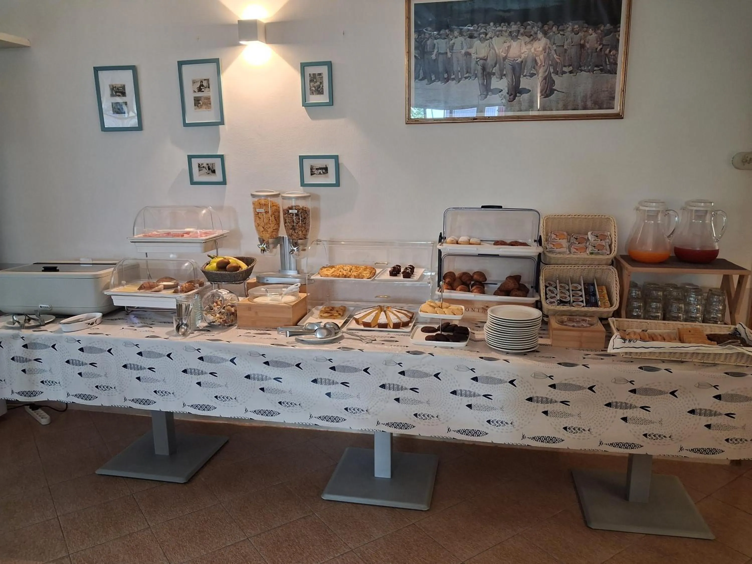 Breakfast in Albergo Conca d'Oro