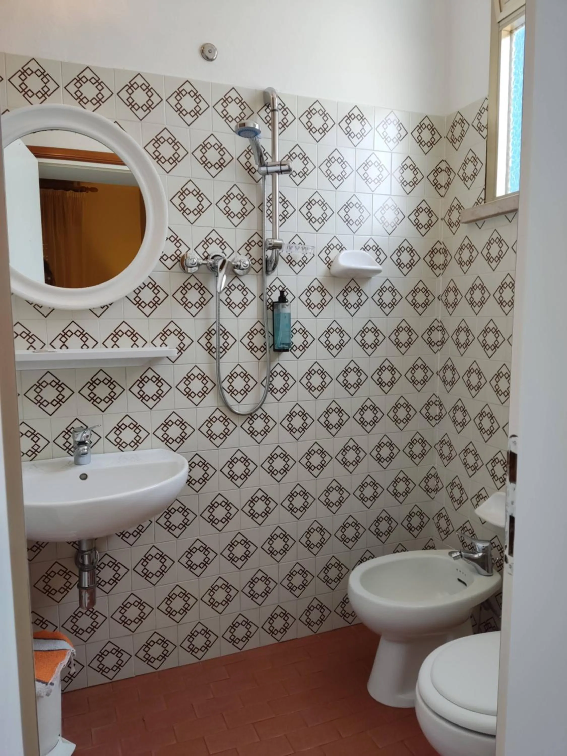 Toilet in Albergo Conca d'Oro