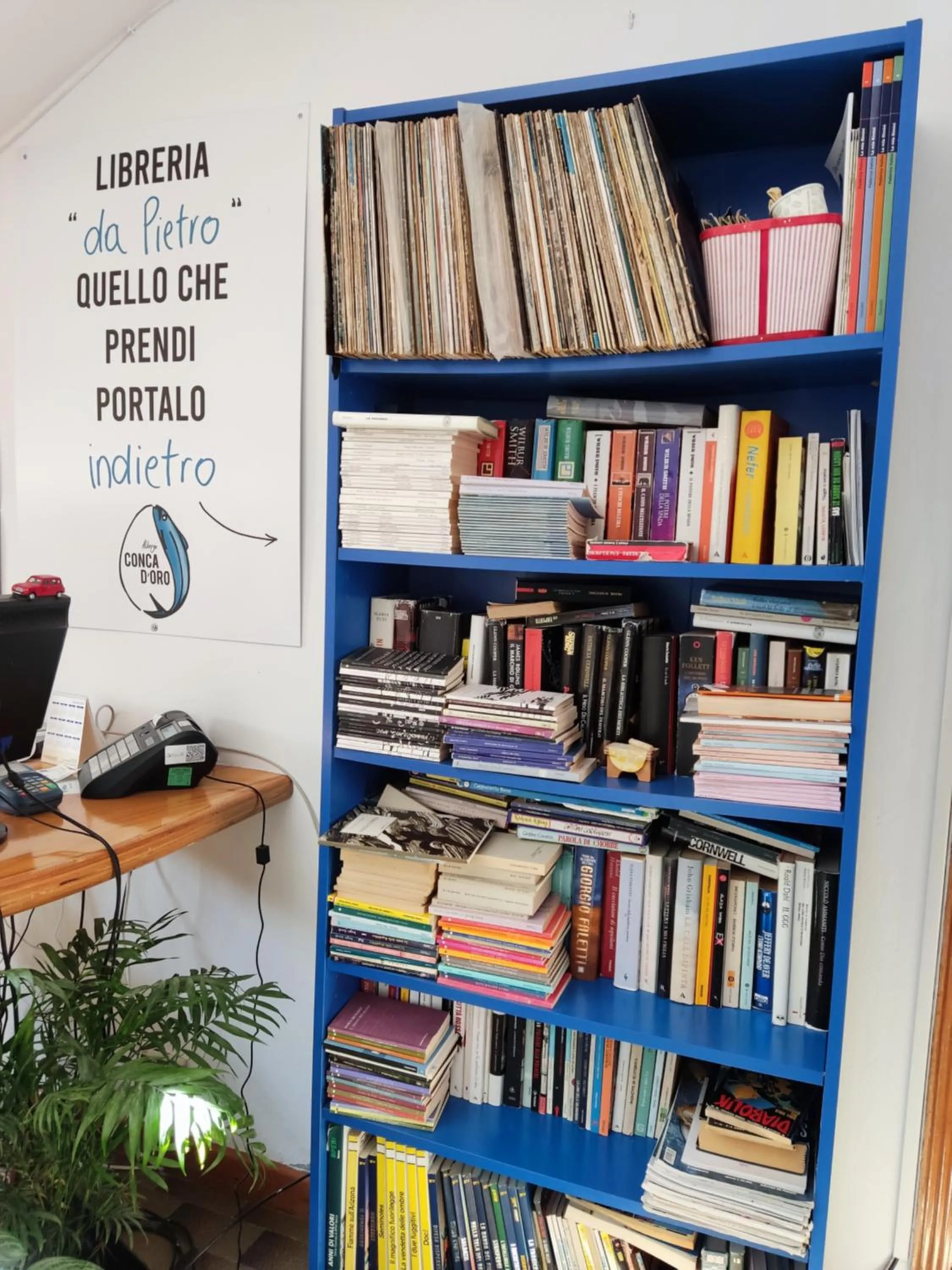 Library in Albergo Conca d'Oro