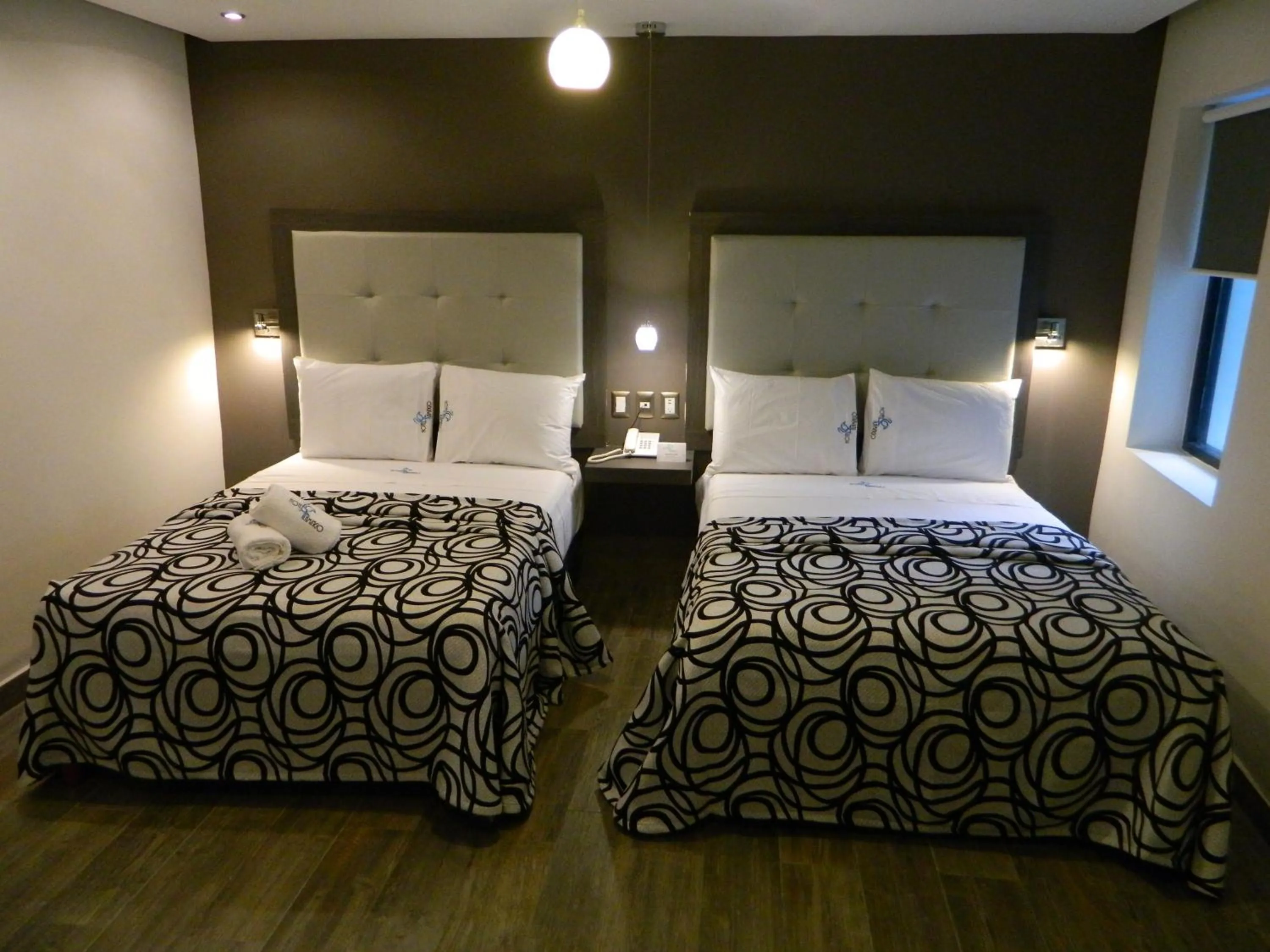 Bed in Hotel Flamingo Merida