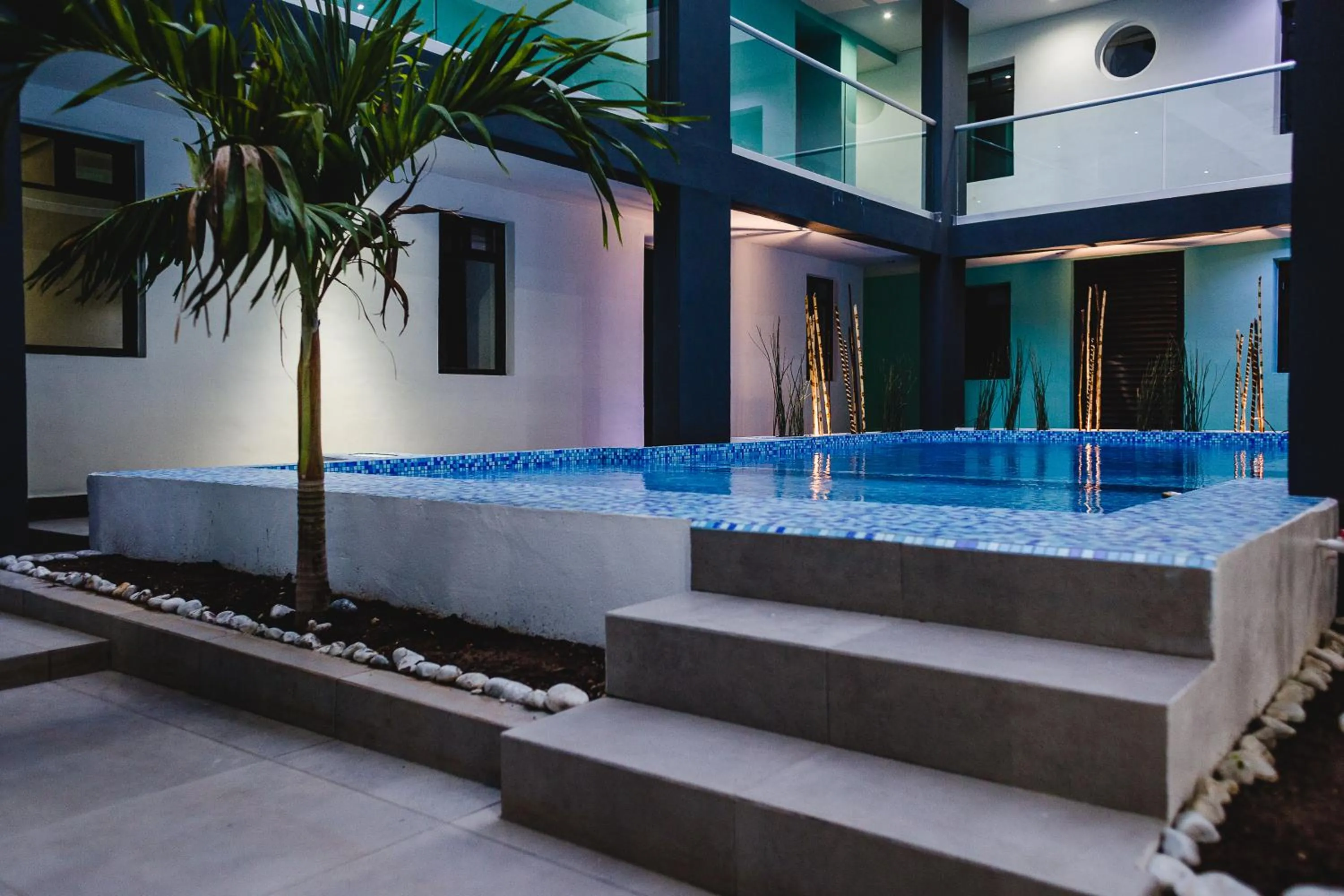 Swimming pool in Hotel Flamingo Merida