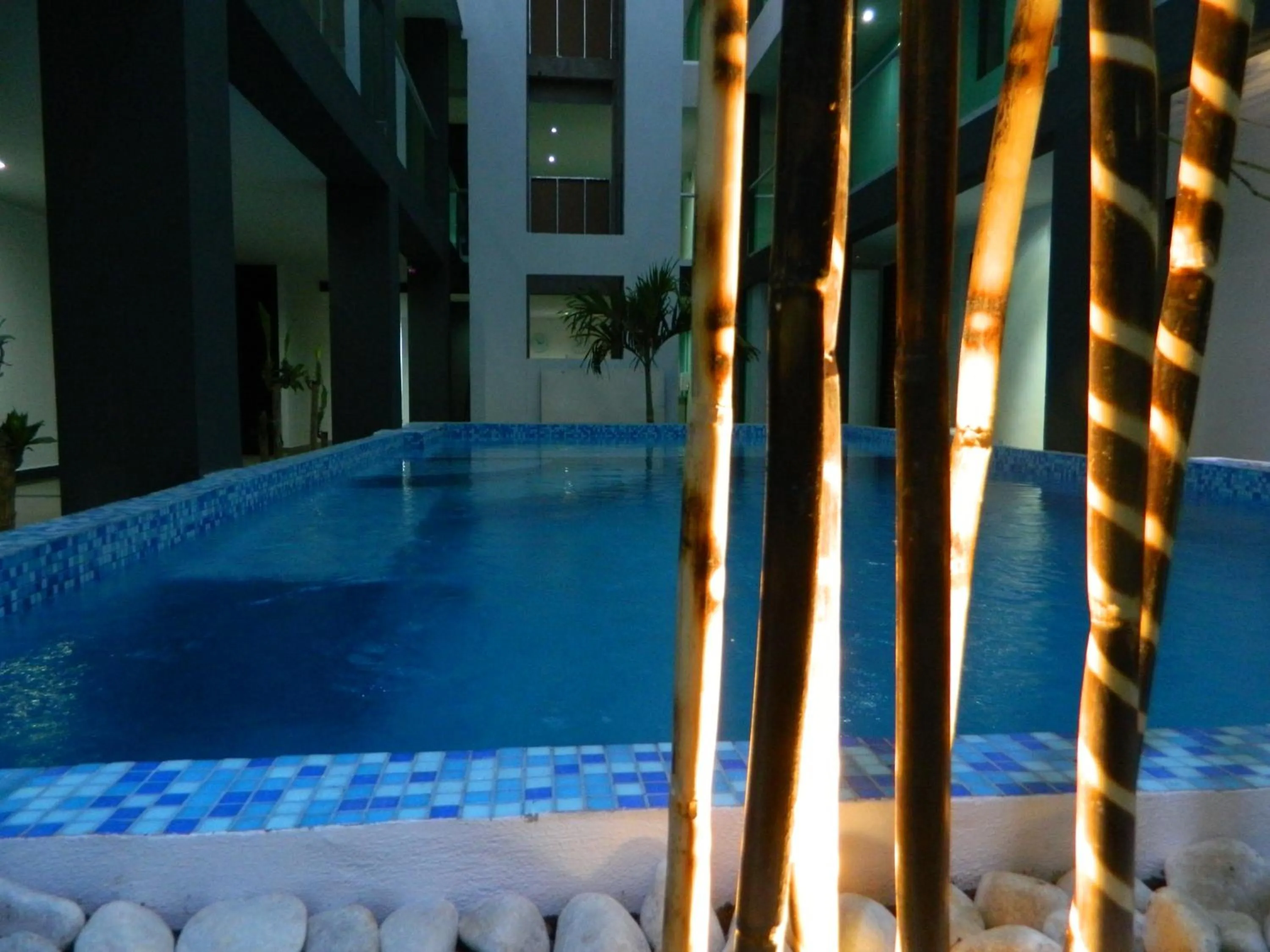 Swimming pool in Hotel Flamingo Merida