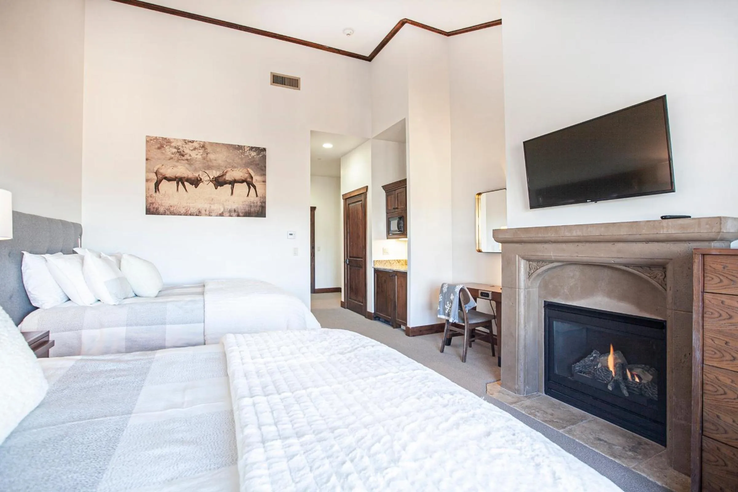 Bed in Hyatt at the Canyons by Park City Vacations