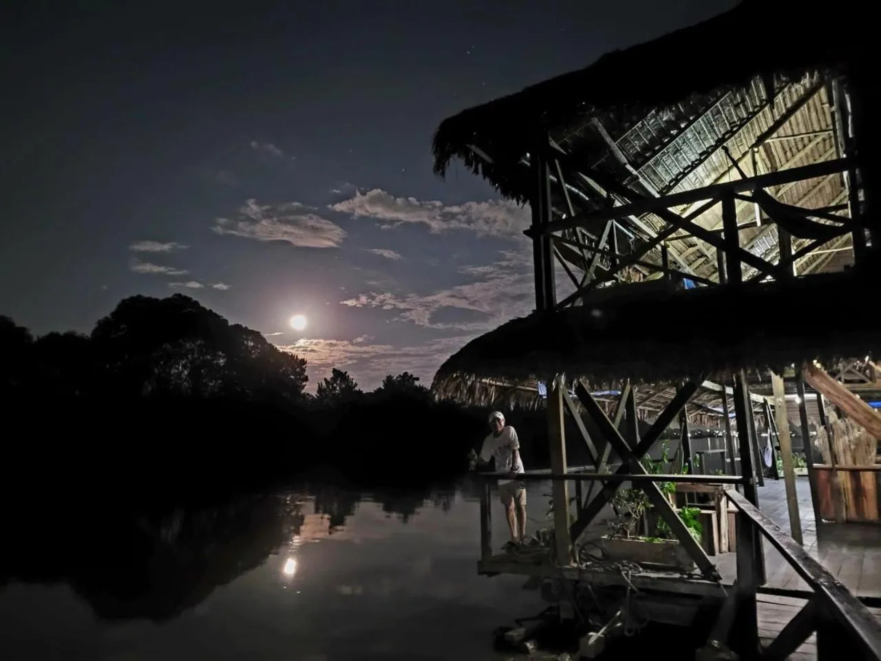 Natural landscape in Cabaña Flotante Kurupira
