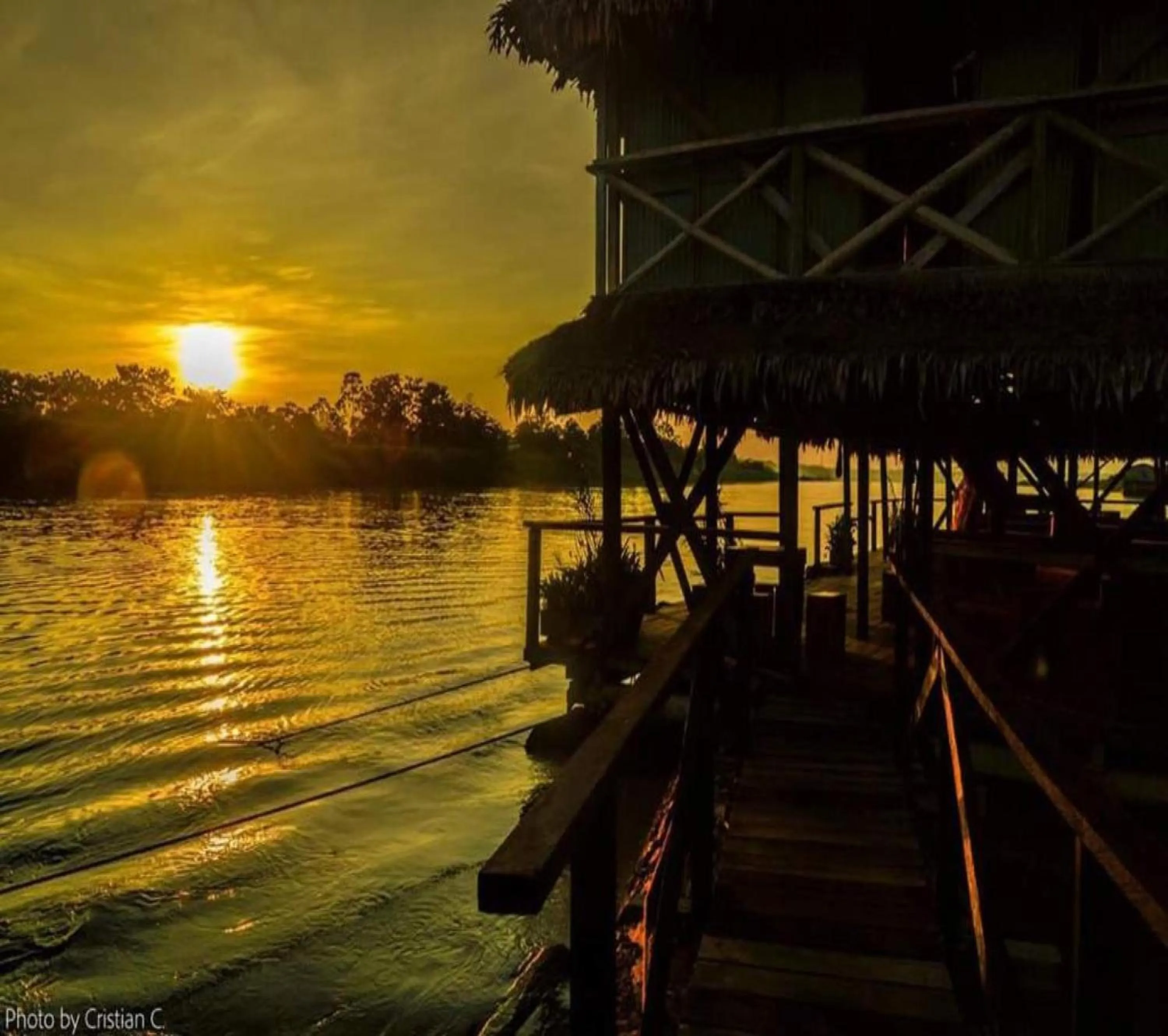 Day in Cabaña Flotante Kurupira