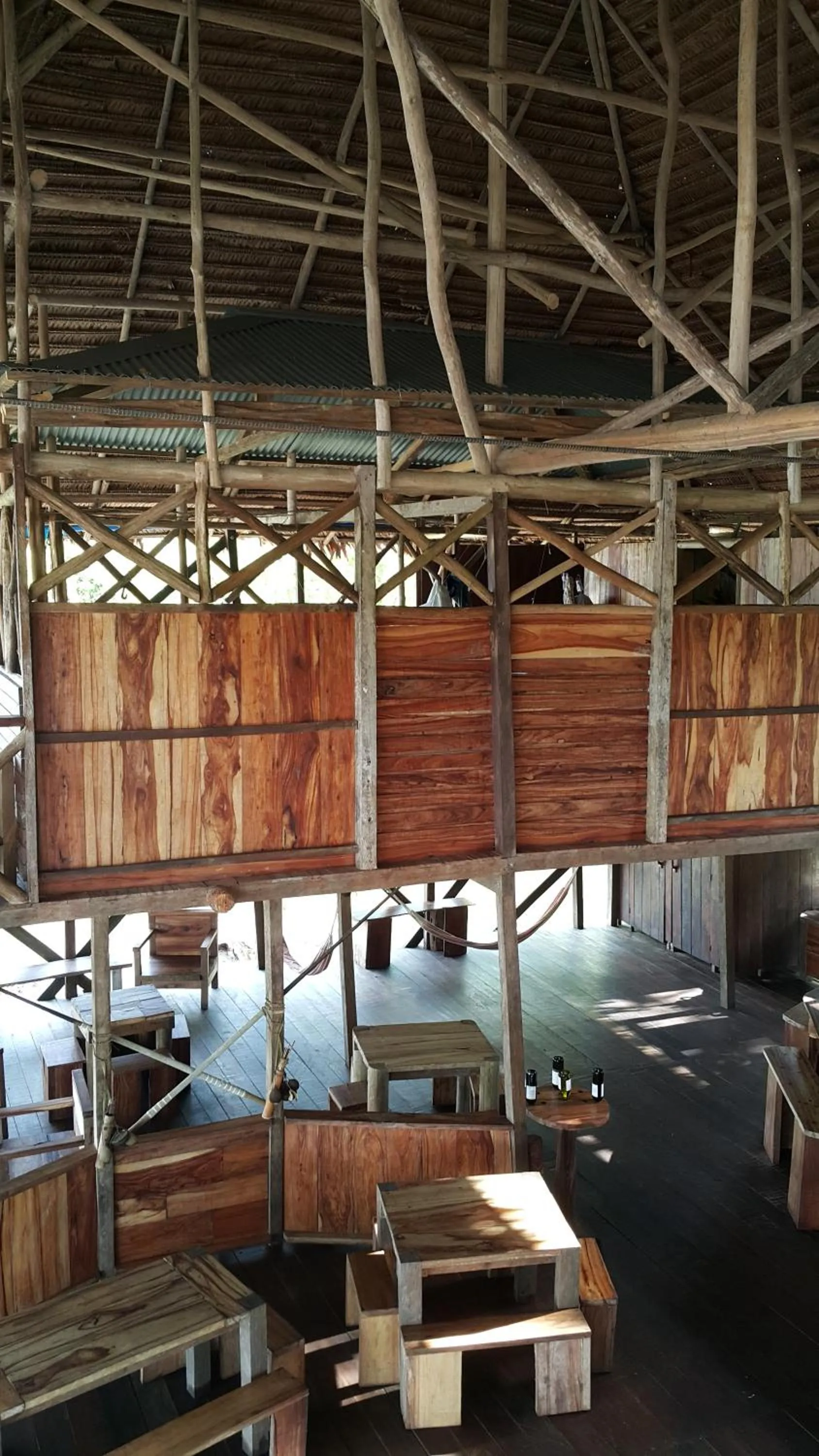 Balcony/Terrace in Cabaña Flotante Kurupira