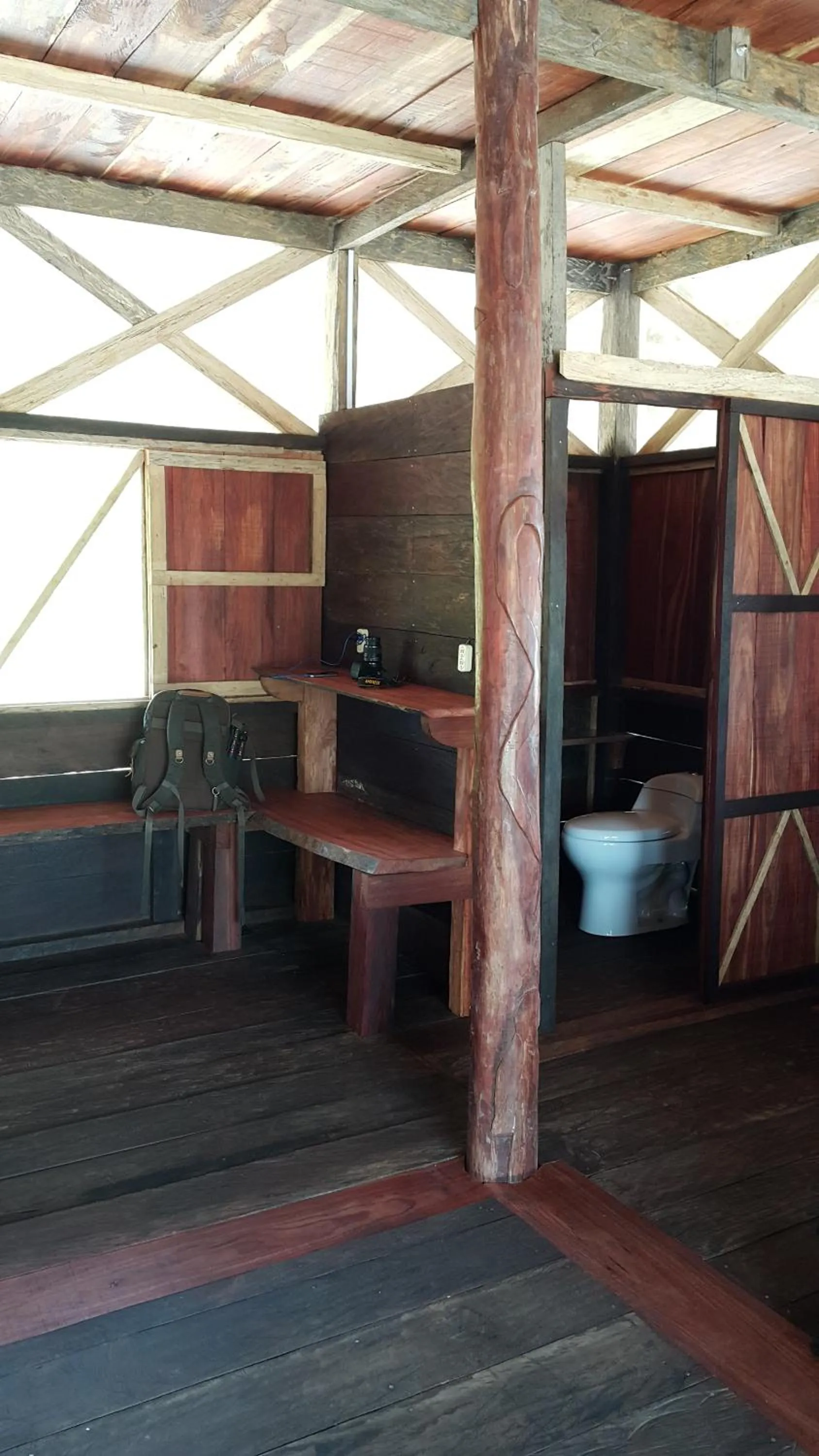 Bathroom in Cabaña Flotante Kurupira