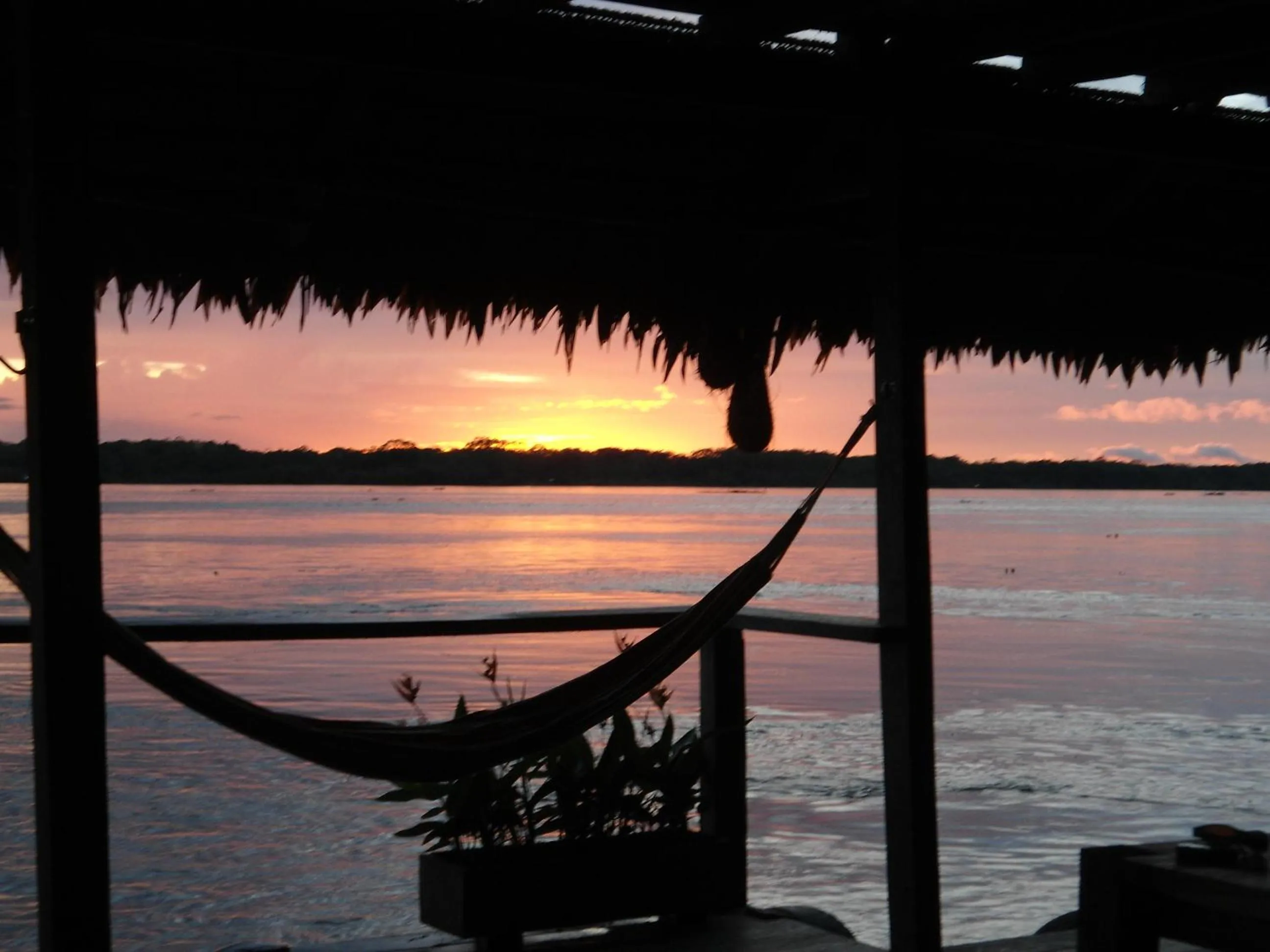 Balcony/Terrace in Cabaña Flotante Kurupira
