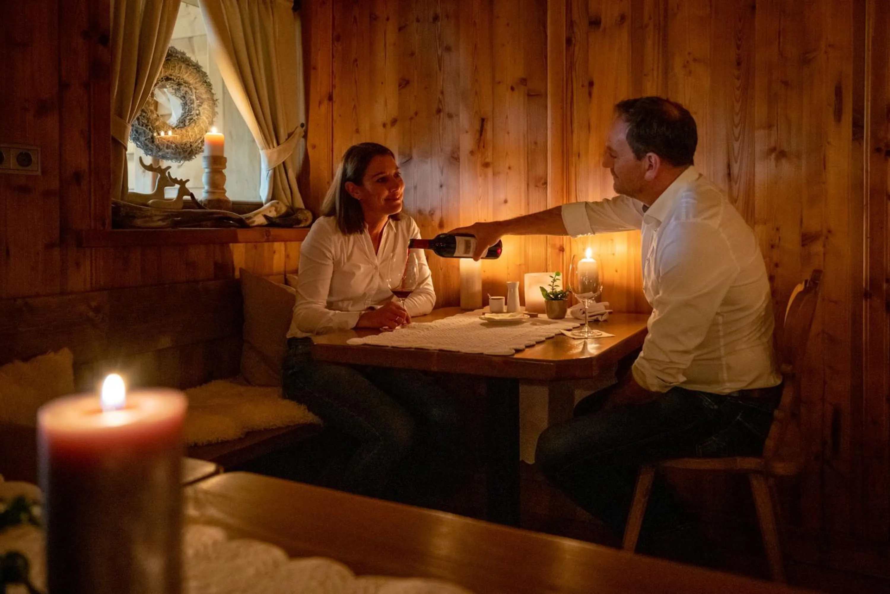 Communal lounge/ TV room in Princess Bergfrieden