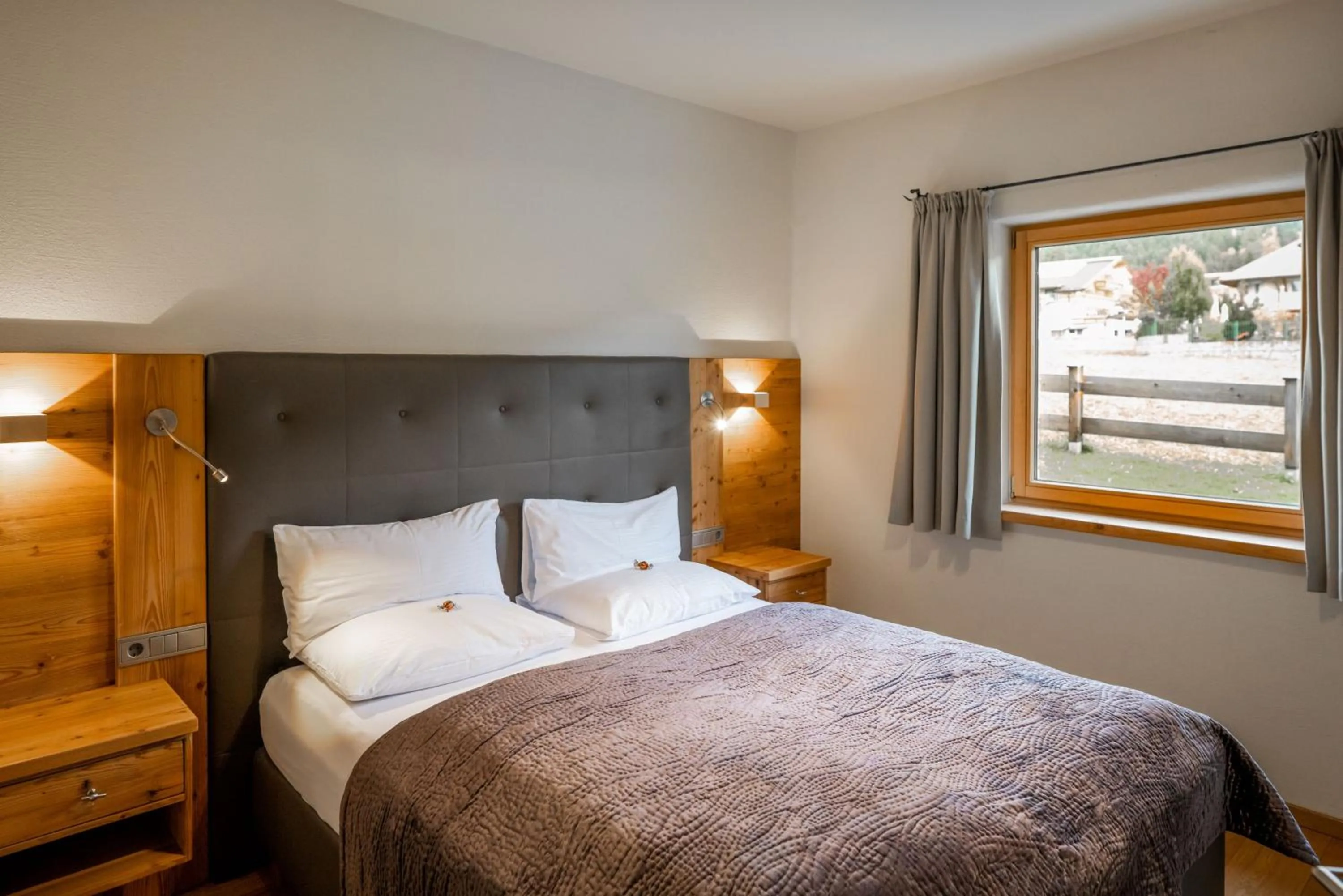 Photo of the whole room, Bed in Princess Bergfrieden