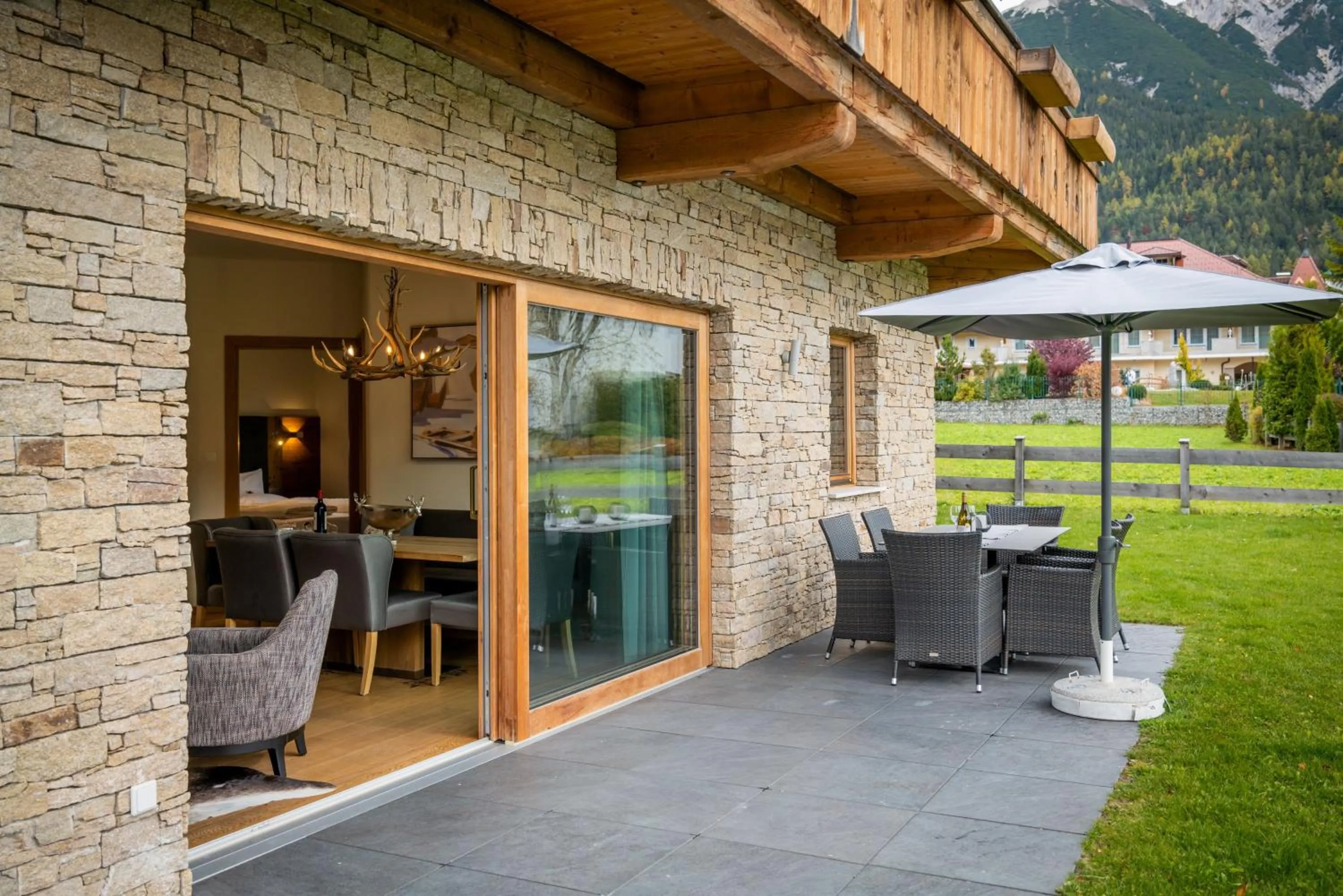 Balcony/Terrace in Princess Bergfrieden