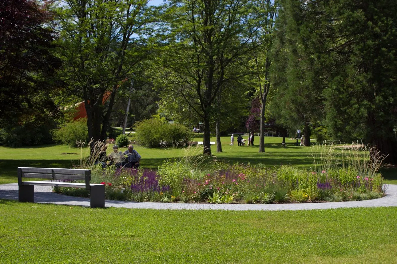 Patio in KIShotel am Kurpark