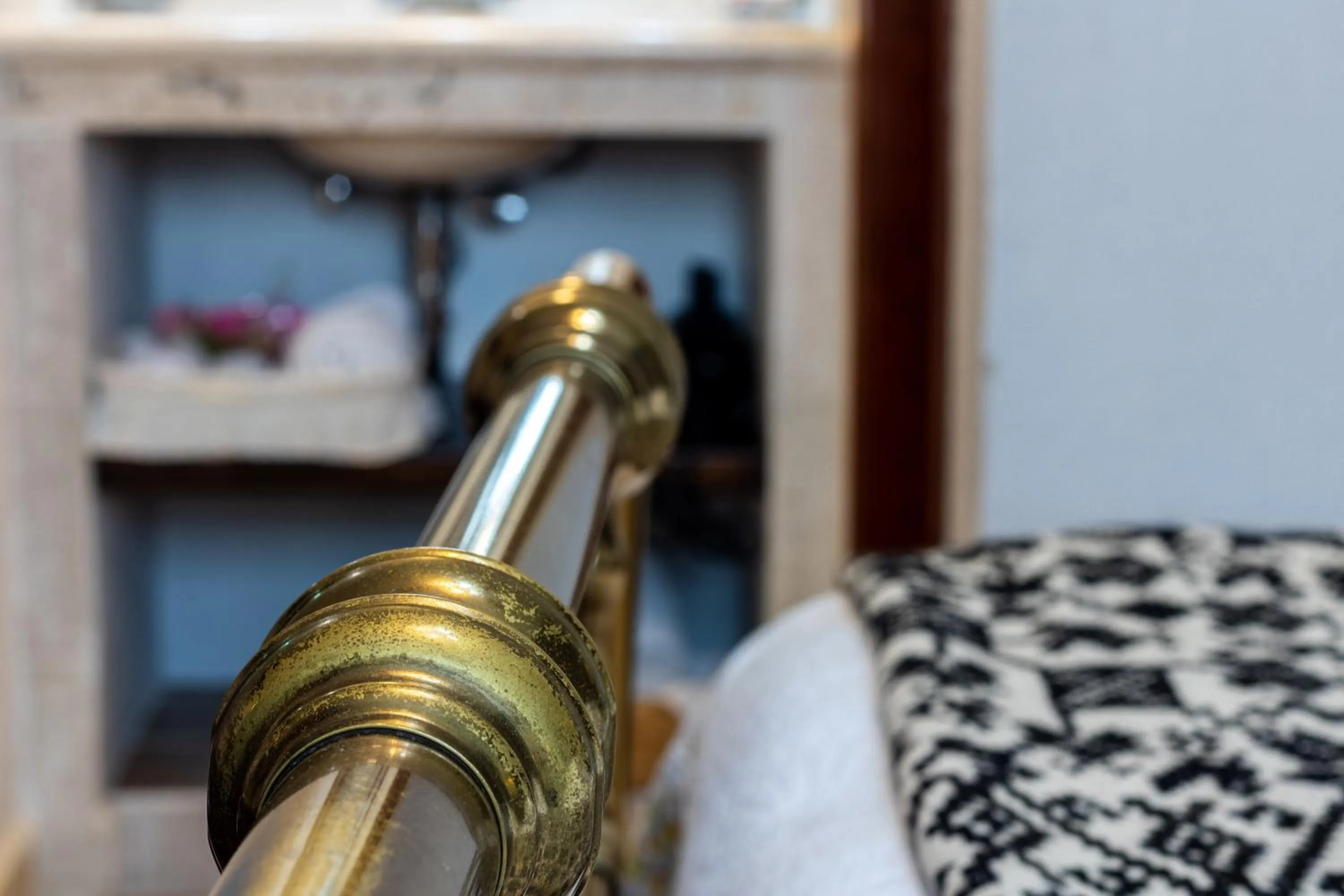 Decorative detail, Bed in Casa Maricela B&B