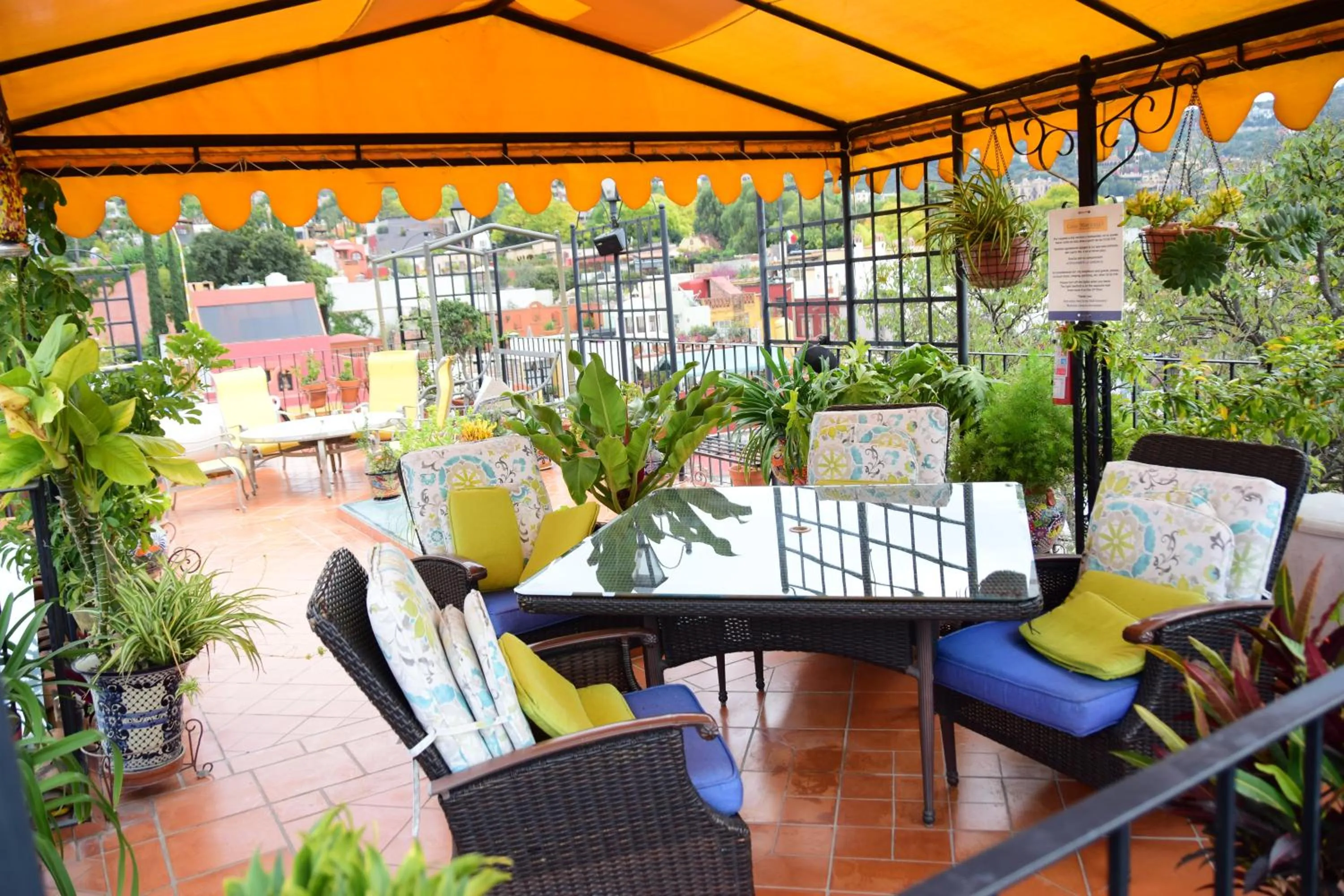 Balcony/Terrace in Casa Maricela B&B