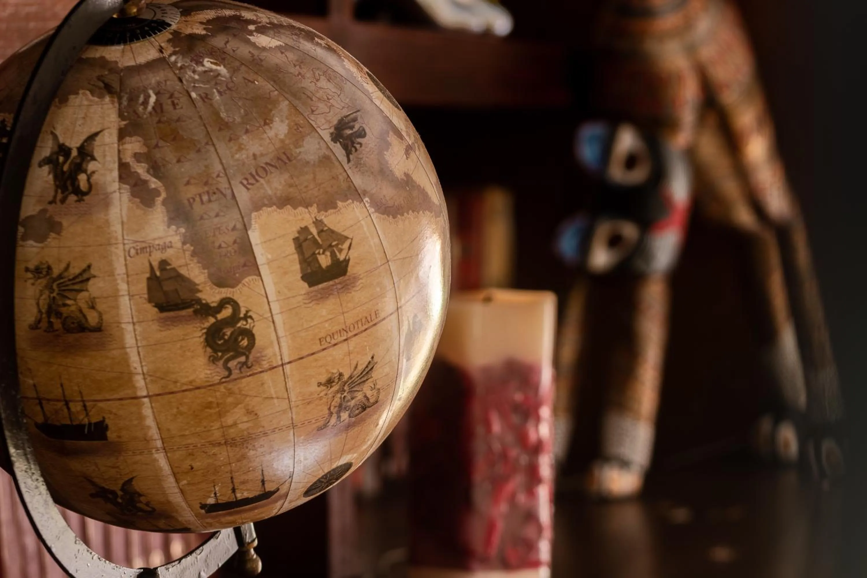 Decorative detail in Casa Maricela B&B