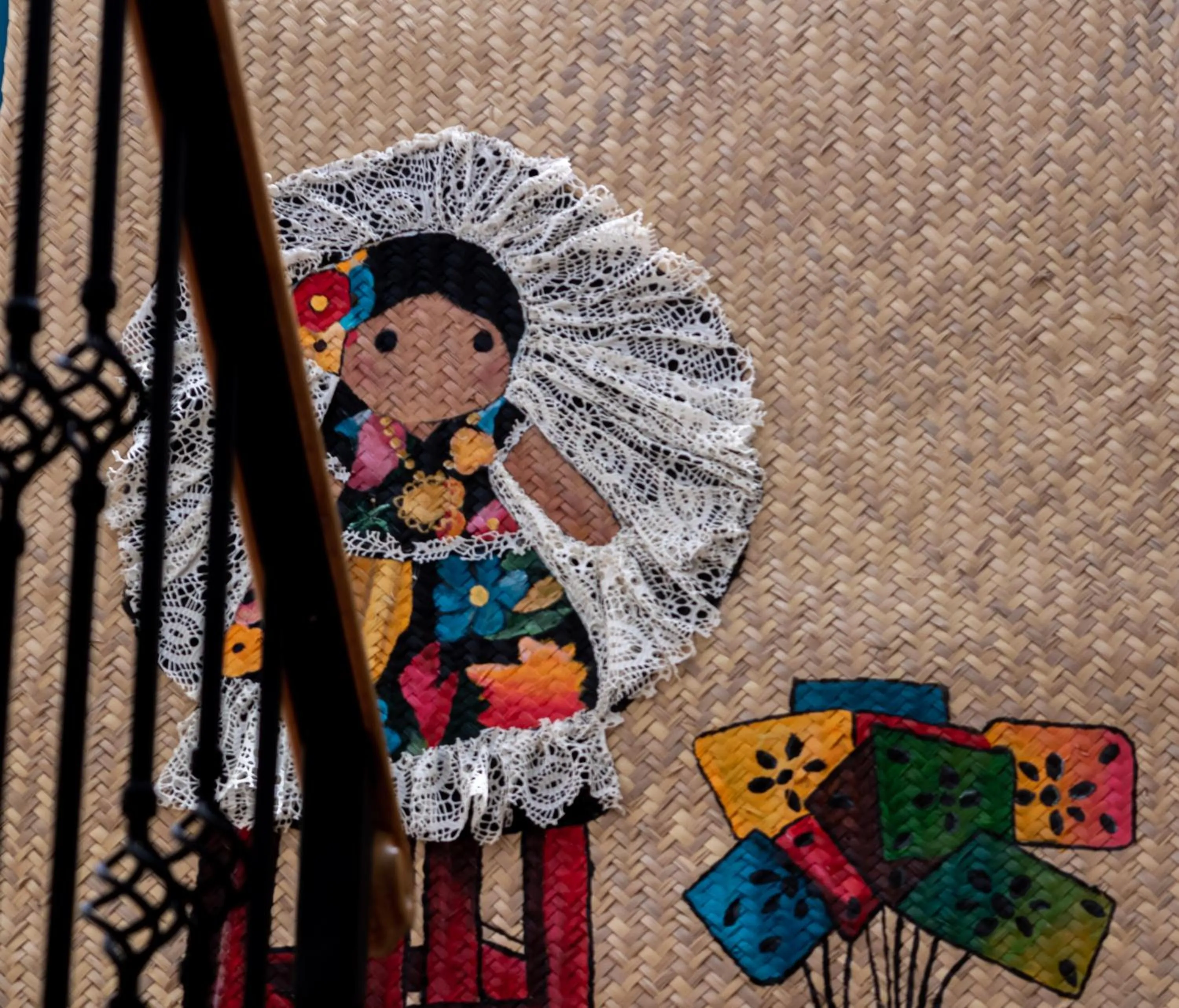 Decorative detail in Casa Maricela B&B