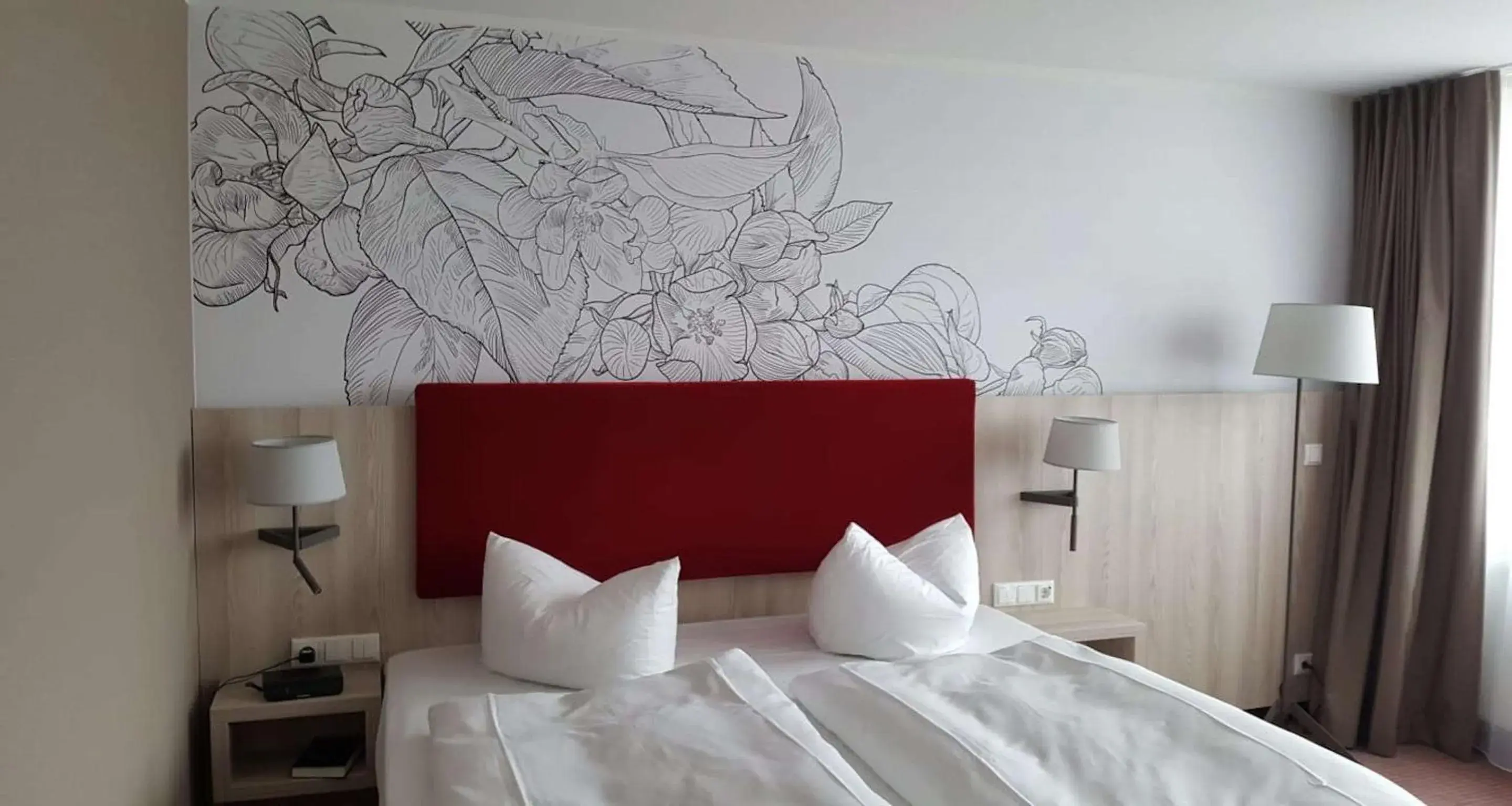 Bedroom, Bed in Best Western Erfurt-Apfelstädt Bedroom, Bed in Best Western Erfurt-Apfelstädt