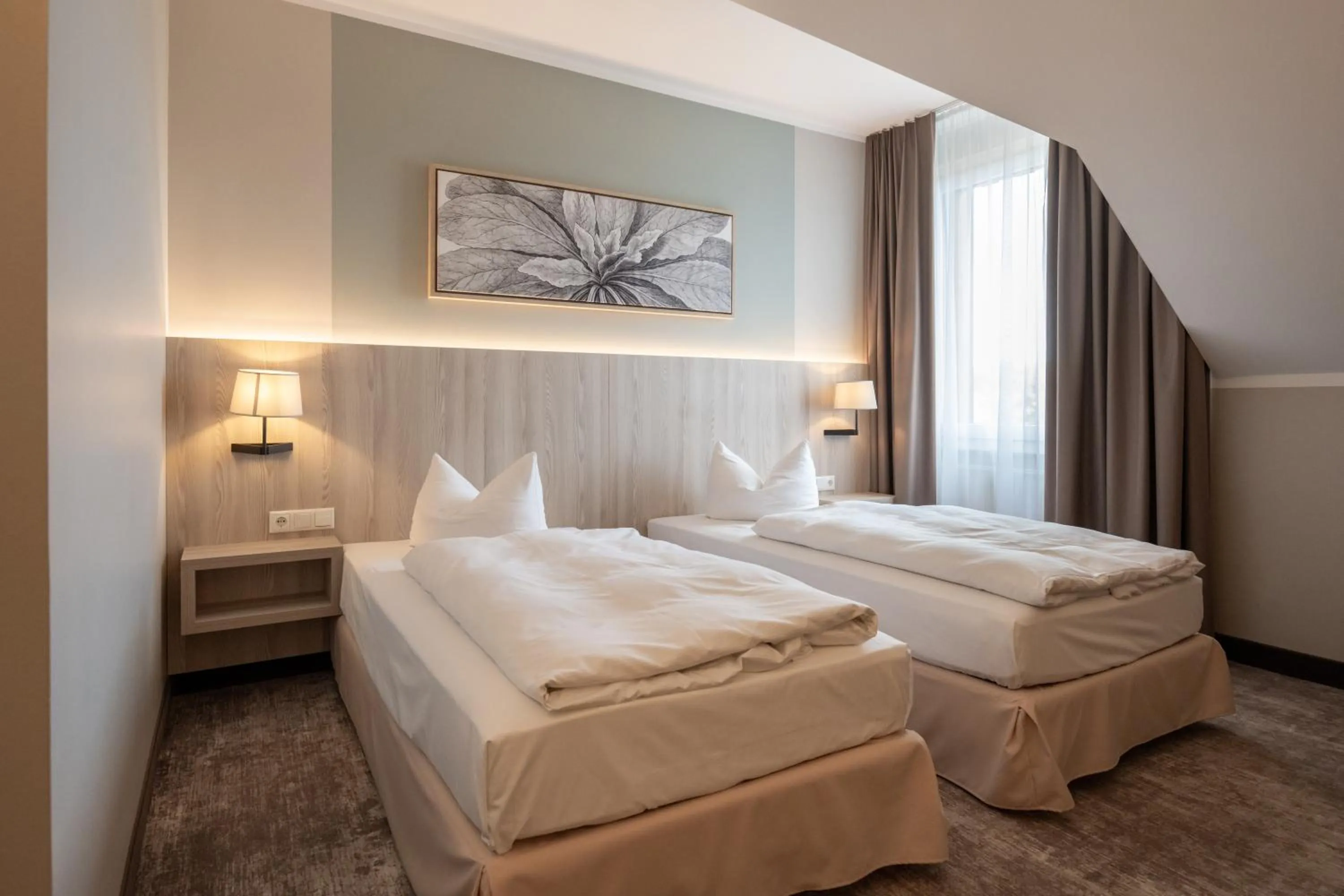 Bed in Best Western Erfurt-Apfelstädt