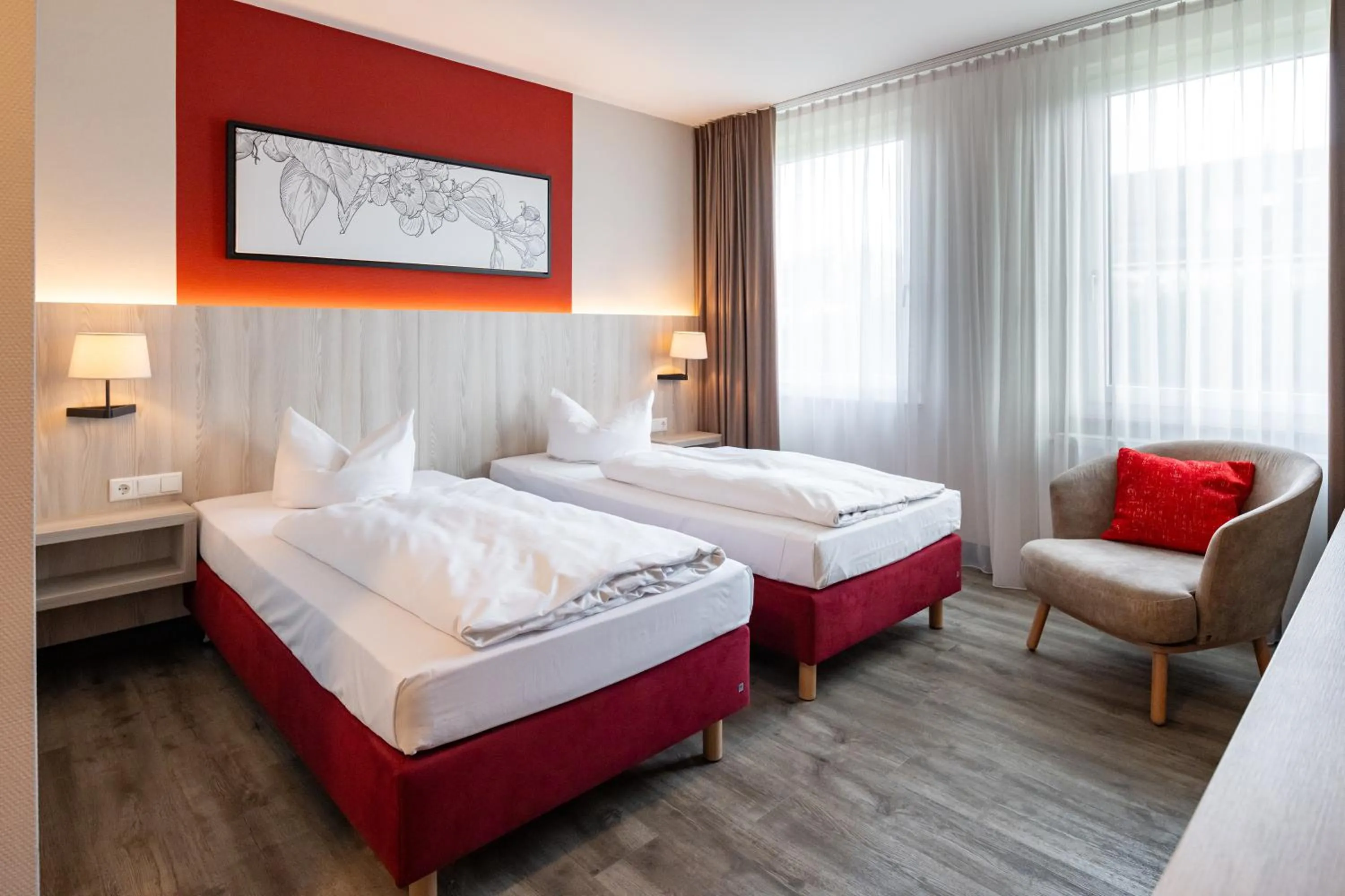 Bed in Best Western Erfurt-Apfelstädt