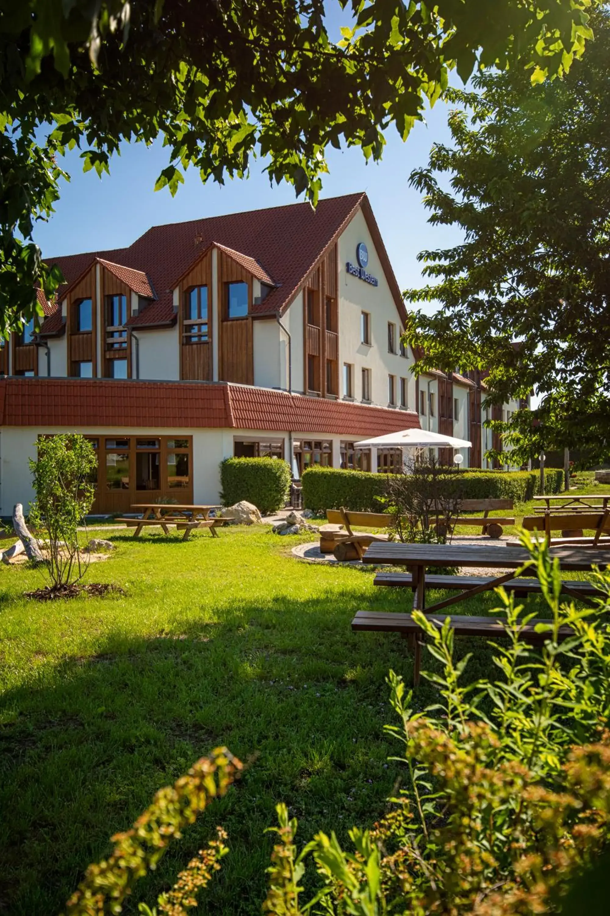 Property building in Best Western Erfurt-Apfelstädt Property building in Best Western Erfurt-Apfelstädt