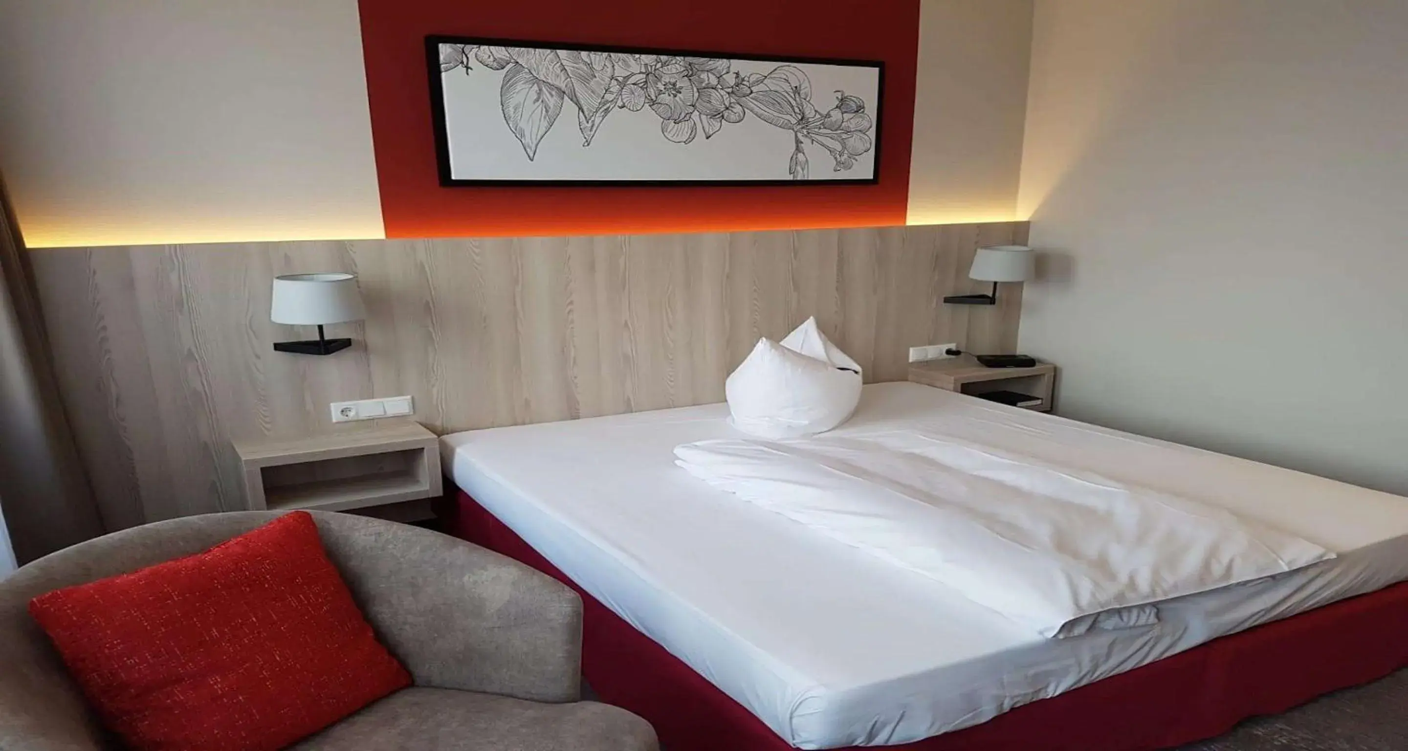 Bedroom, Bed in Best Western Erfurt-Apfelstädt Bedroom, Bed in Best Western Erfurt-Apfelstädt