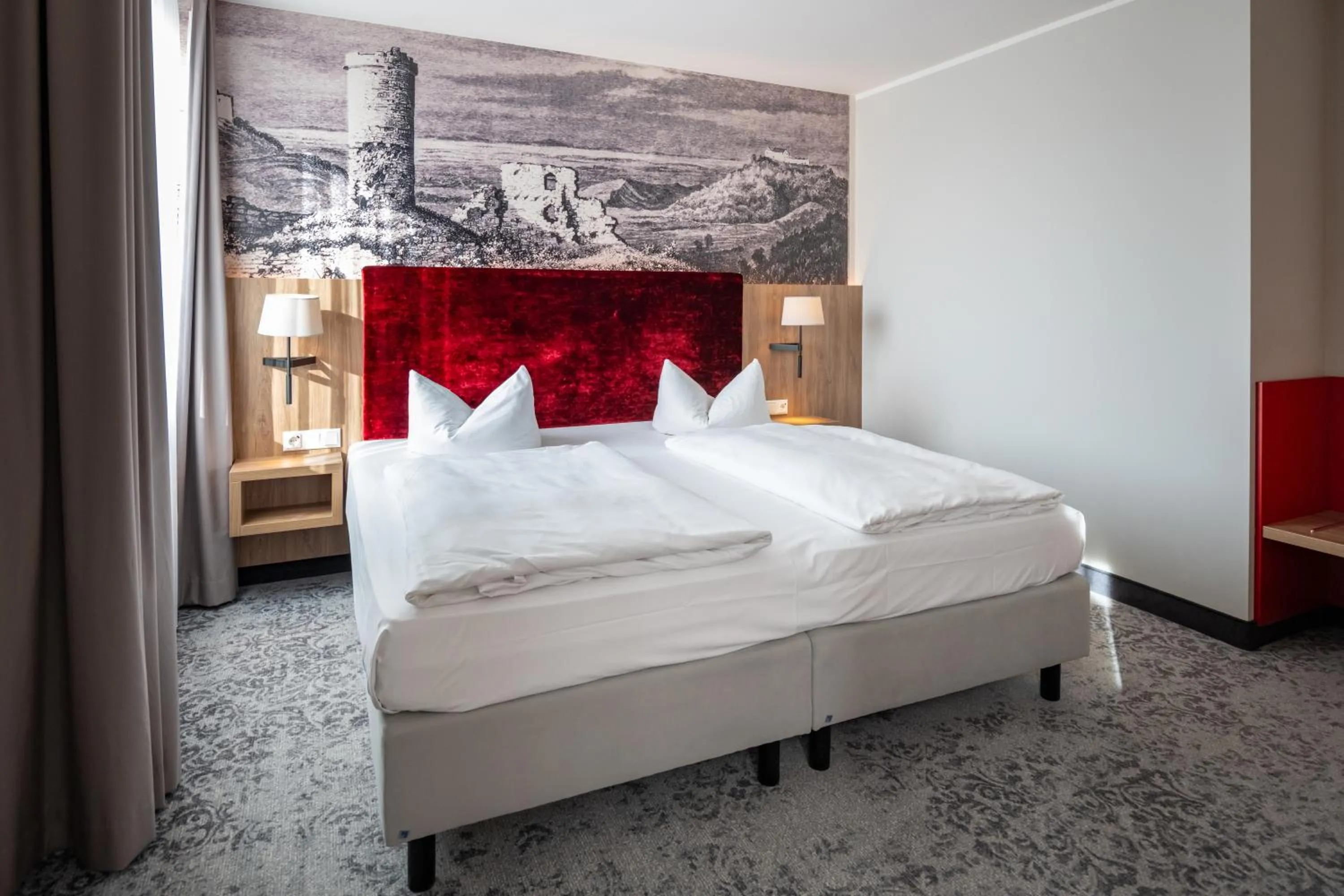 Bed in Best Western Erfurt-Apfelstädt