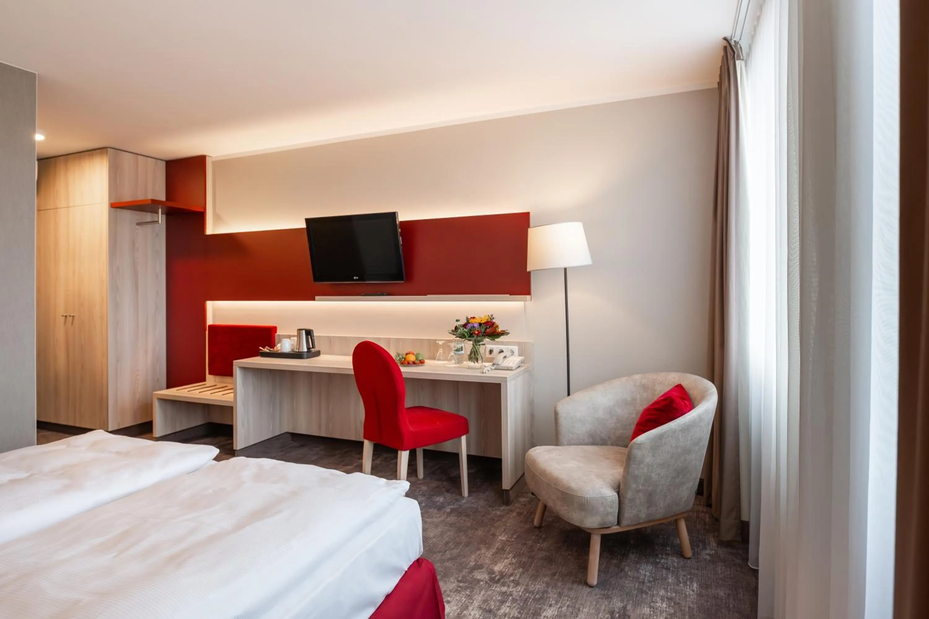 Bed in Best Western Erfurt-Apfelstädt