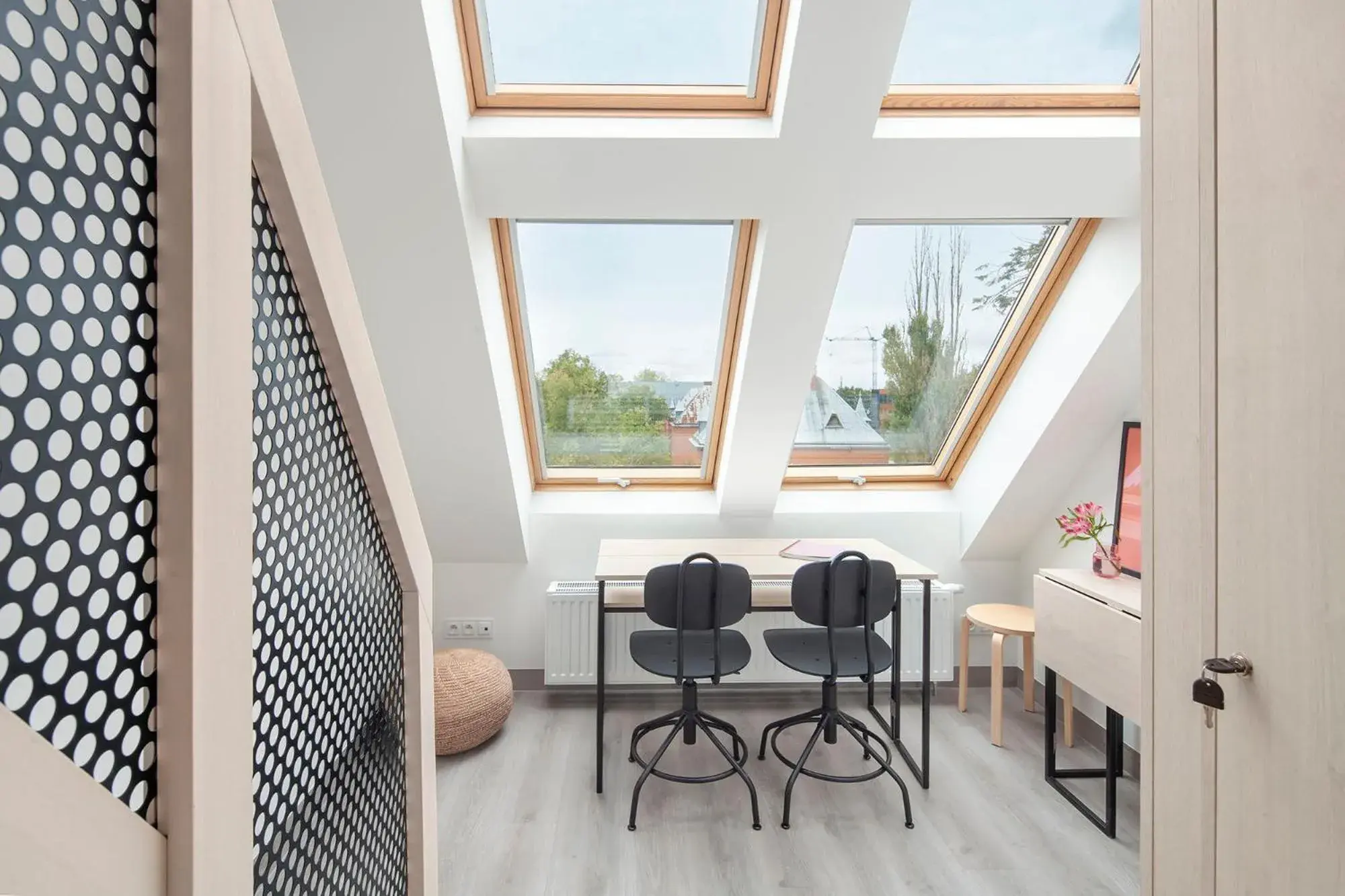 Twin Room in Lofty Kampus Garnizon Twin Room in Lofty Kampus Garnizon