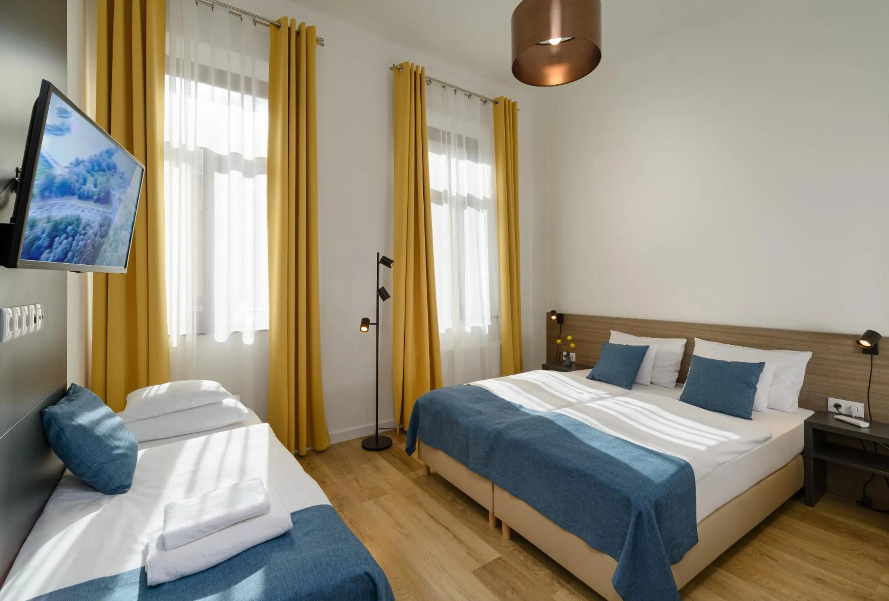 Bedroom, Bed in RES City Residence Hotel Budapest
