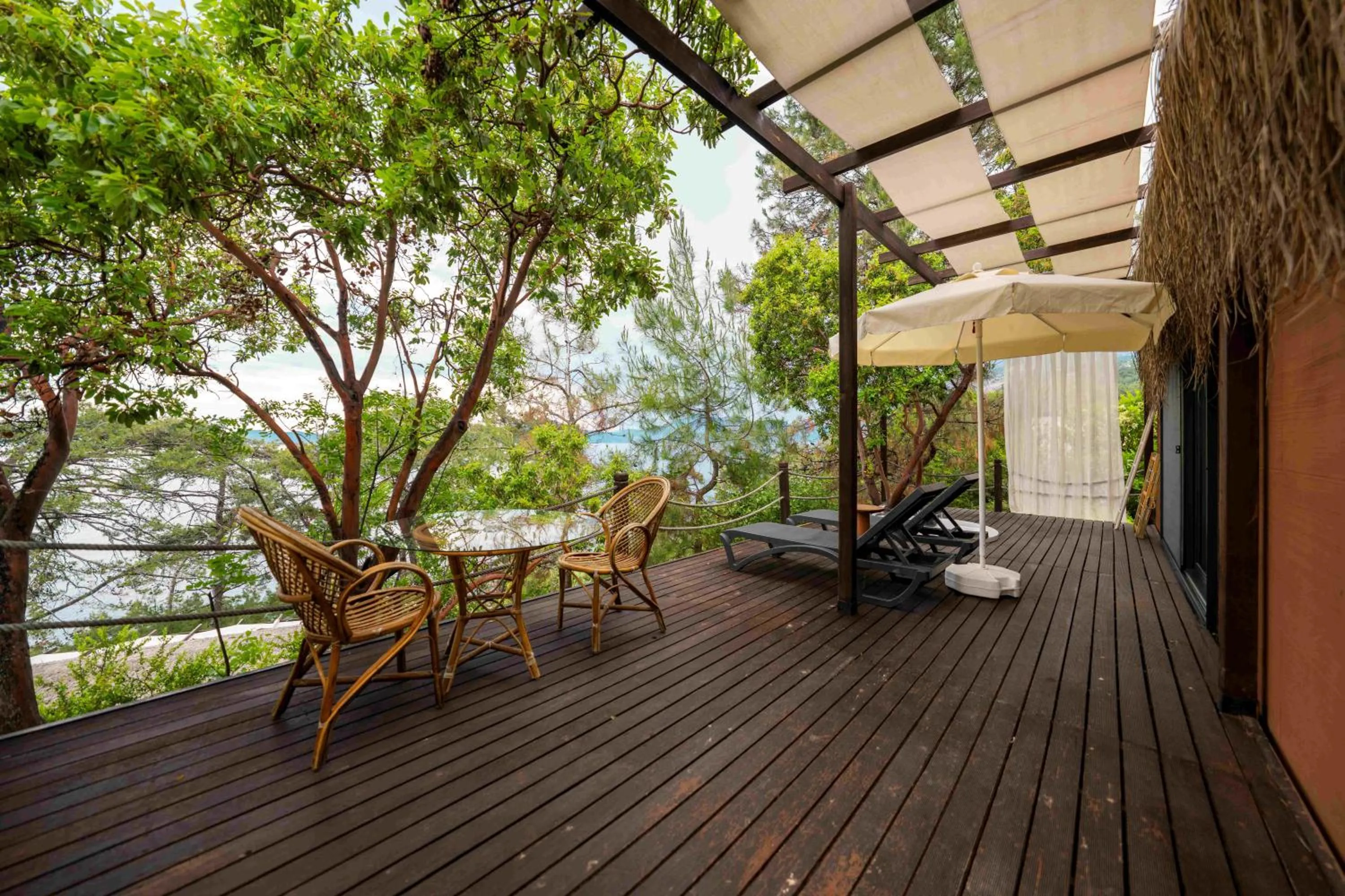 Patio in Lov Faralya Adults Only