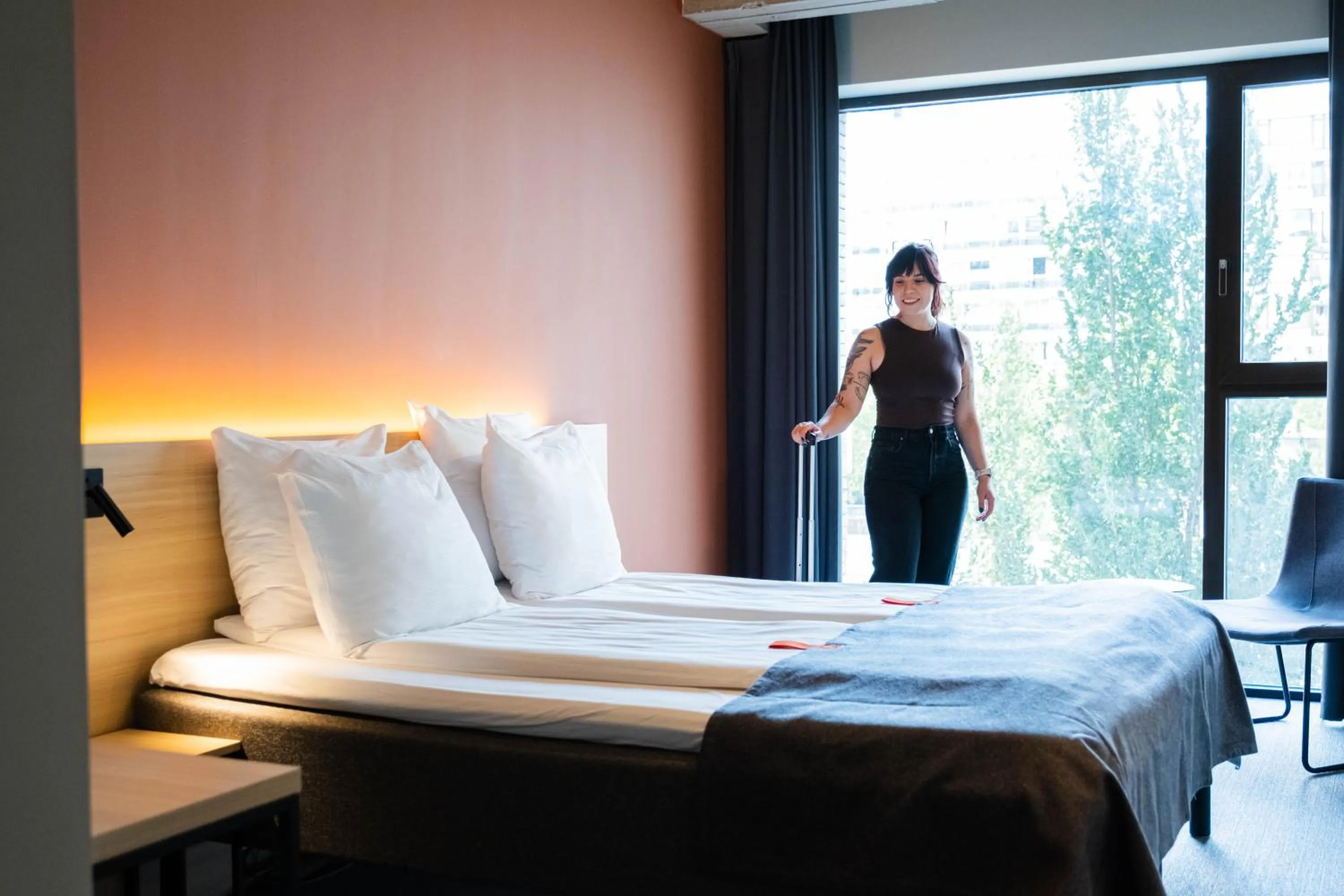 Guests, Bed in Citybox Antwerp City Center