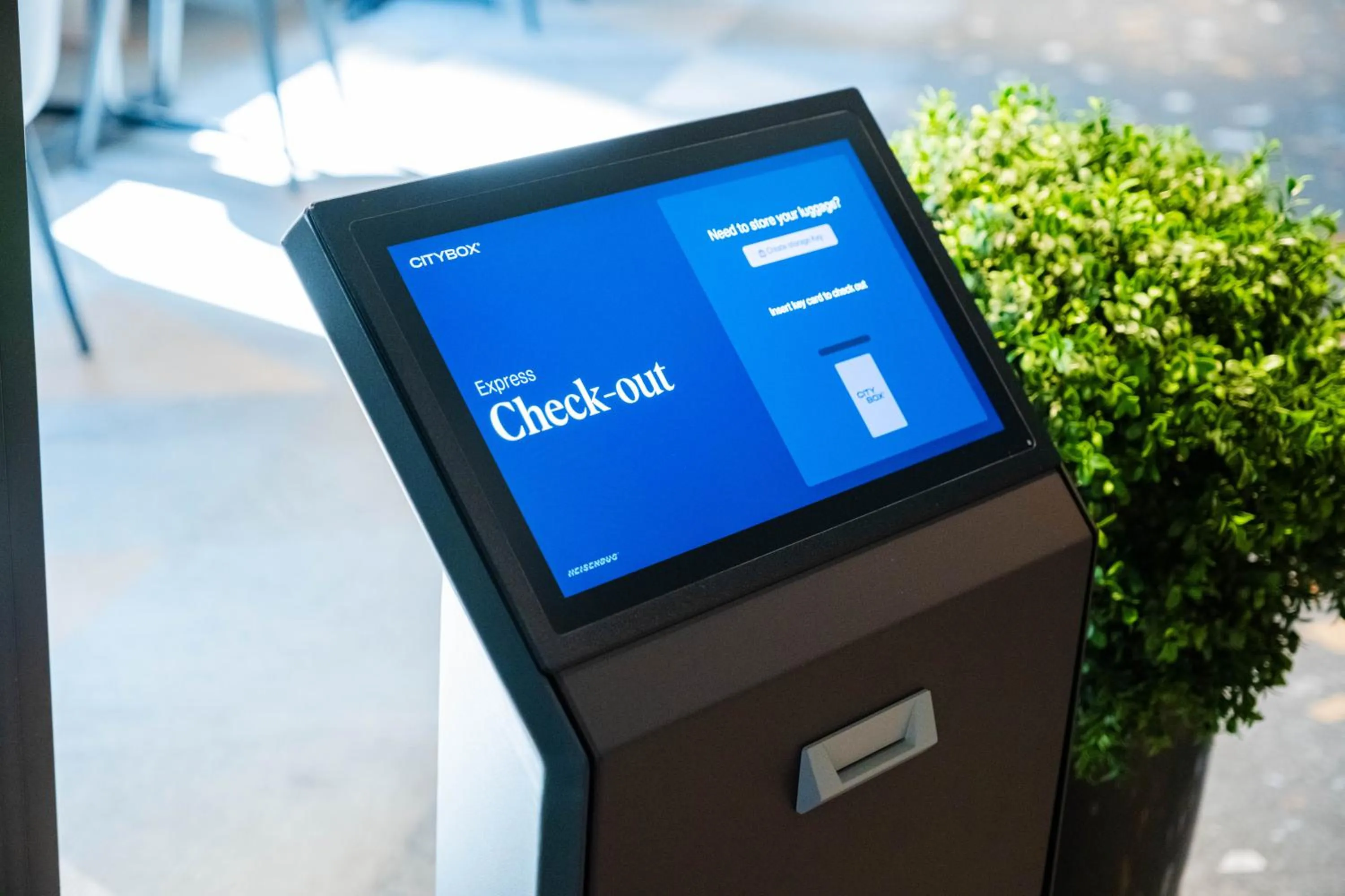 Lobby or reception in Citybox Antwerp City Center