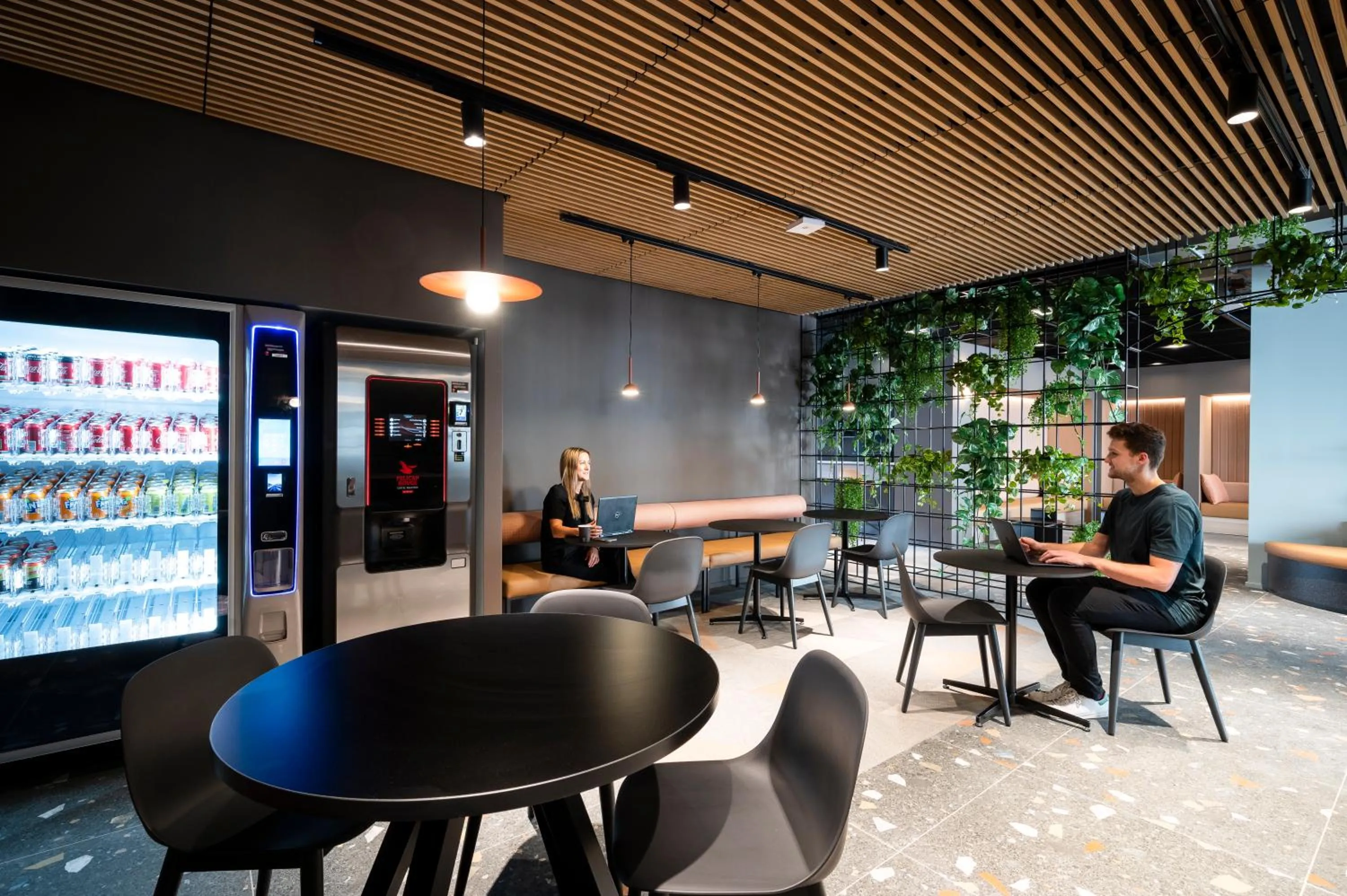 Communal kitchen in Citybox Antwerp City Center