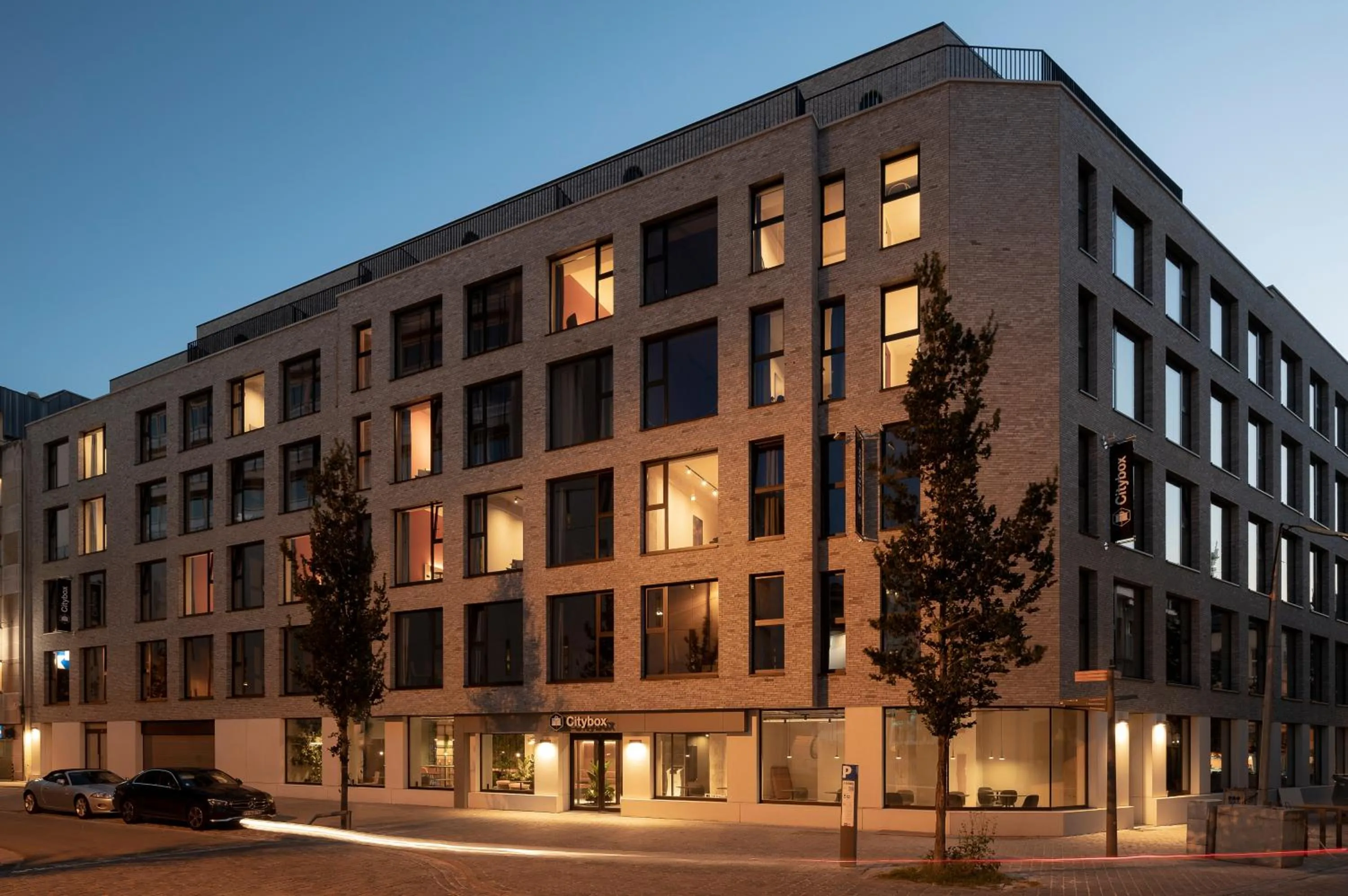 Facade/entrance in Citybox Antwerp City Center