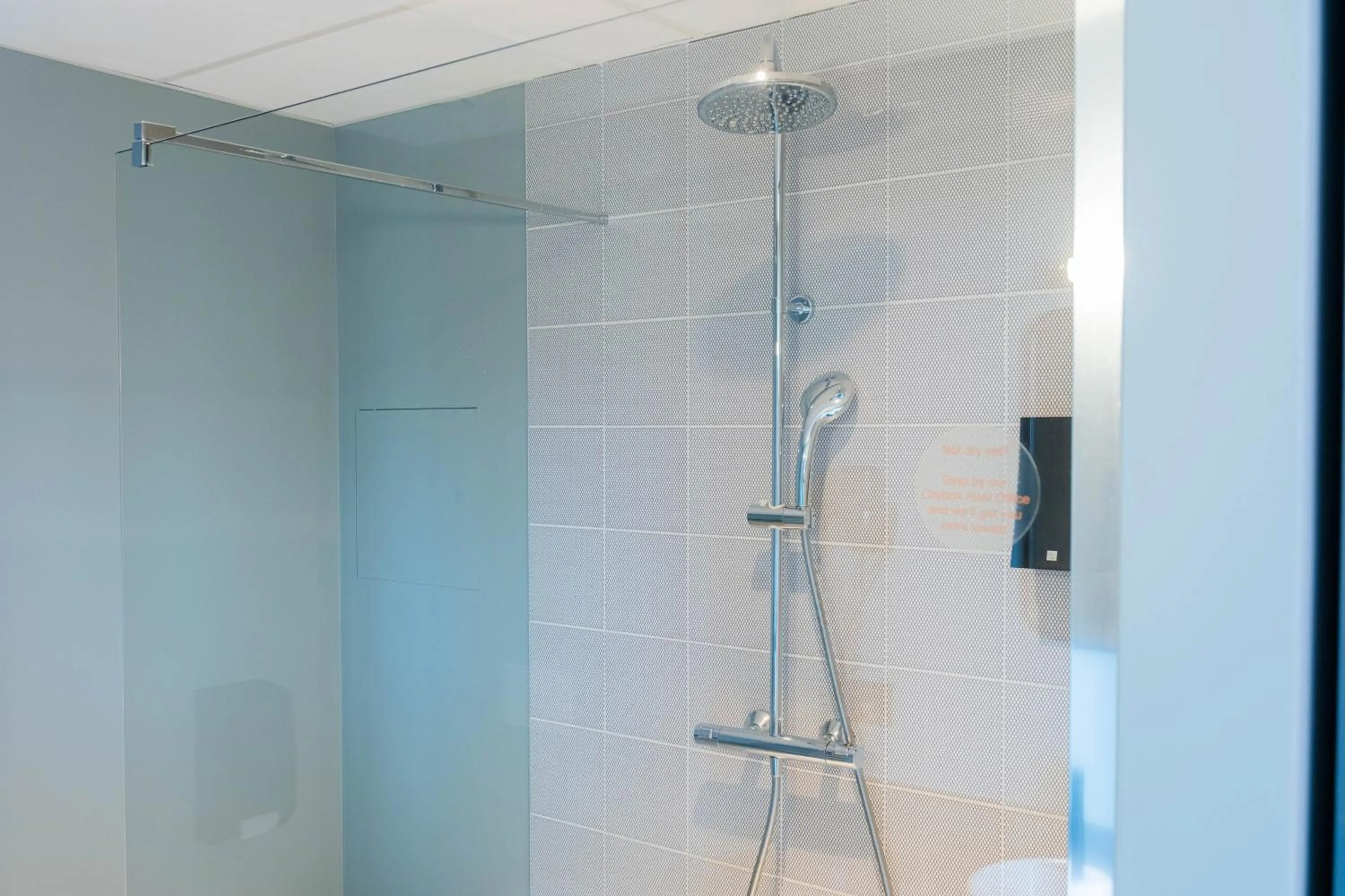 Shower in Citybox Antwerp City Center