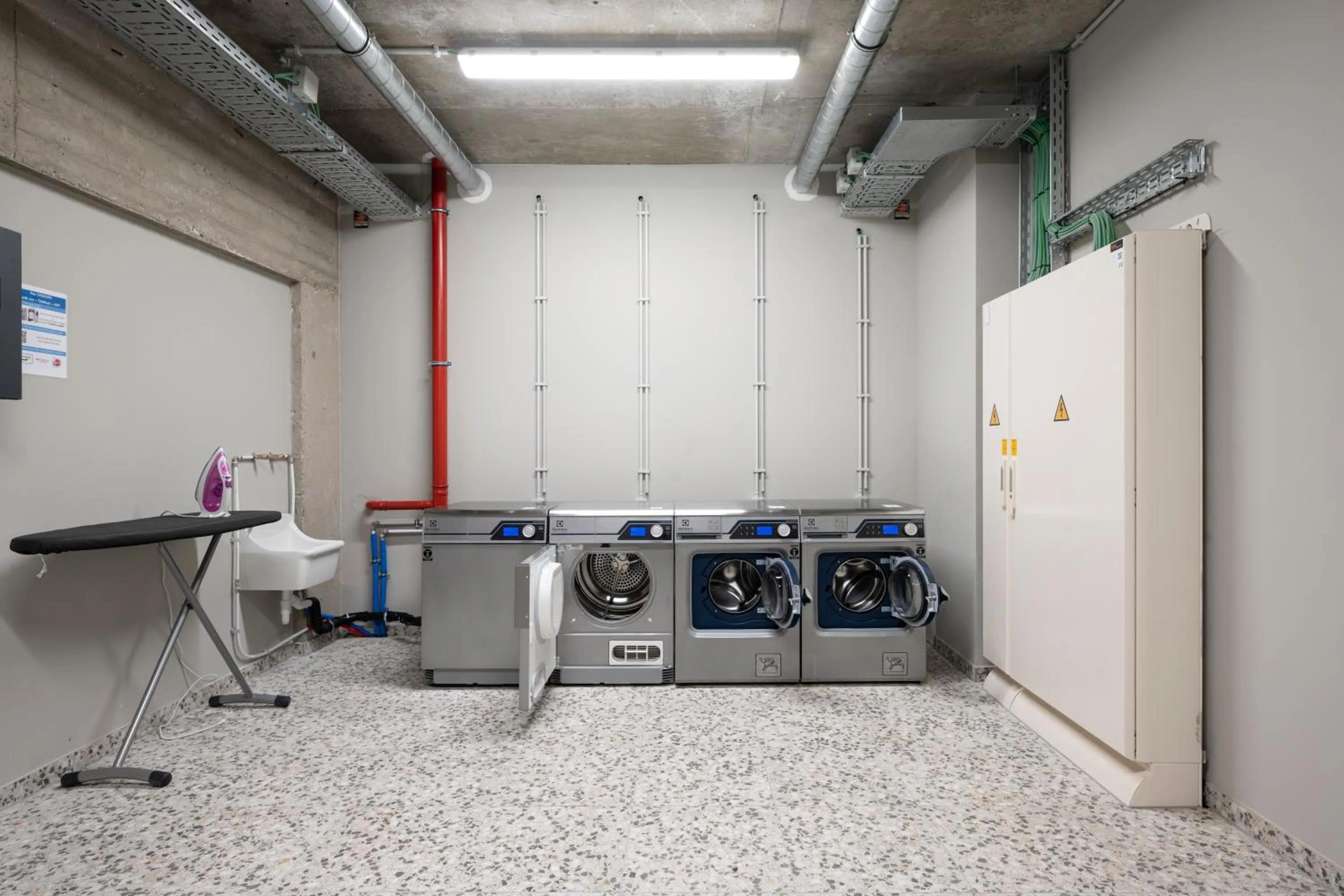 laundry in Citybox Antwerp City Center