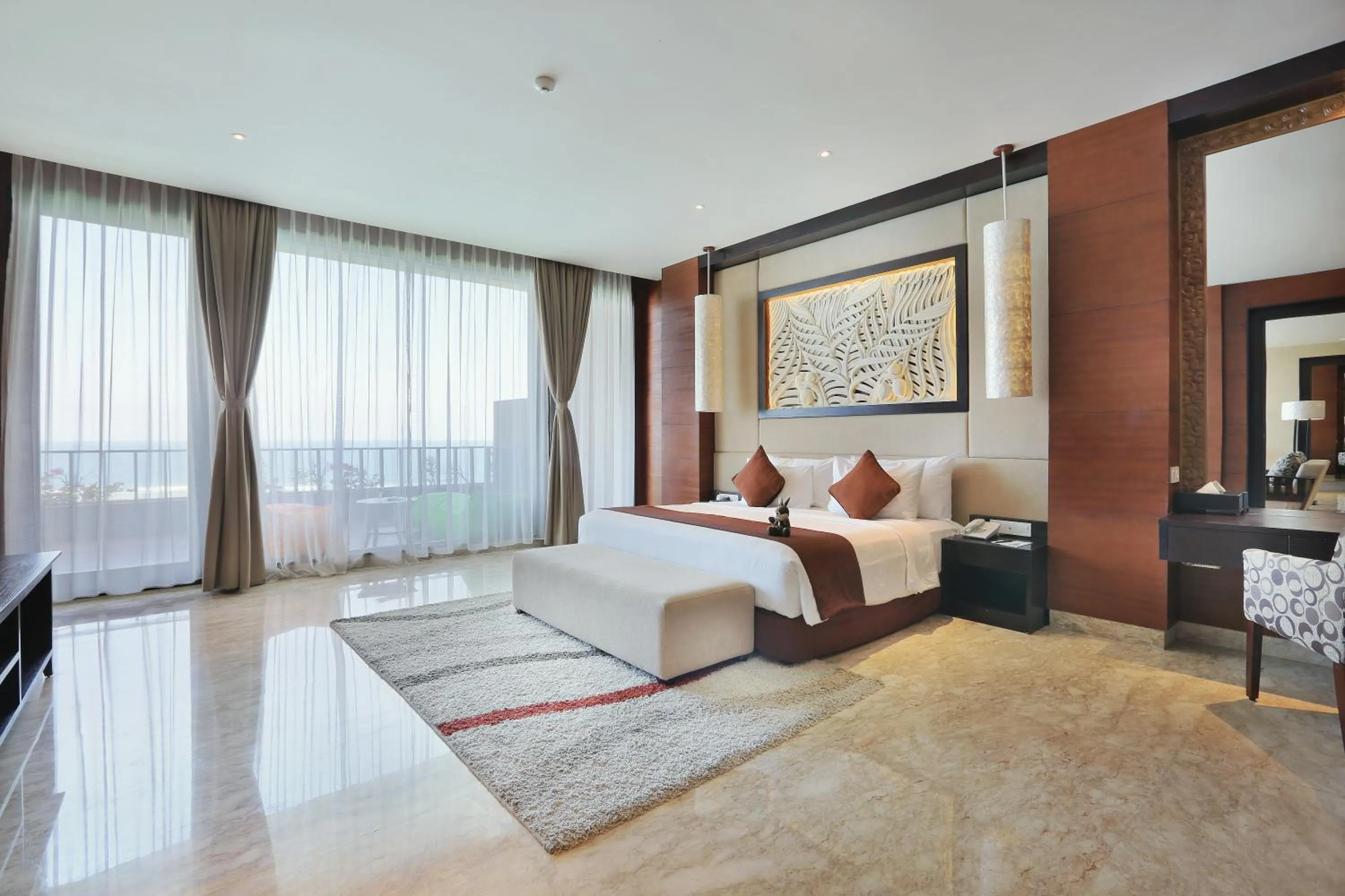Photo of the whole room, Bed in Ulu Segara Luxury Suites & Villas