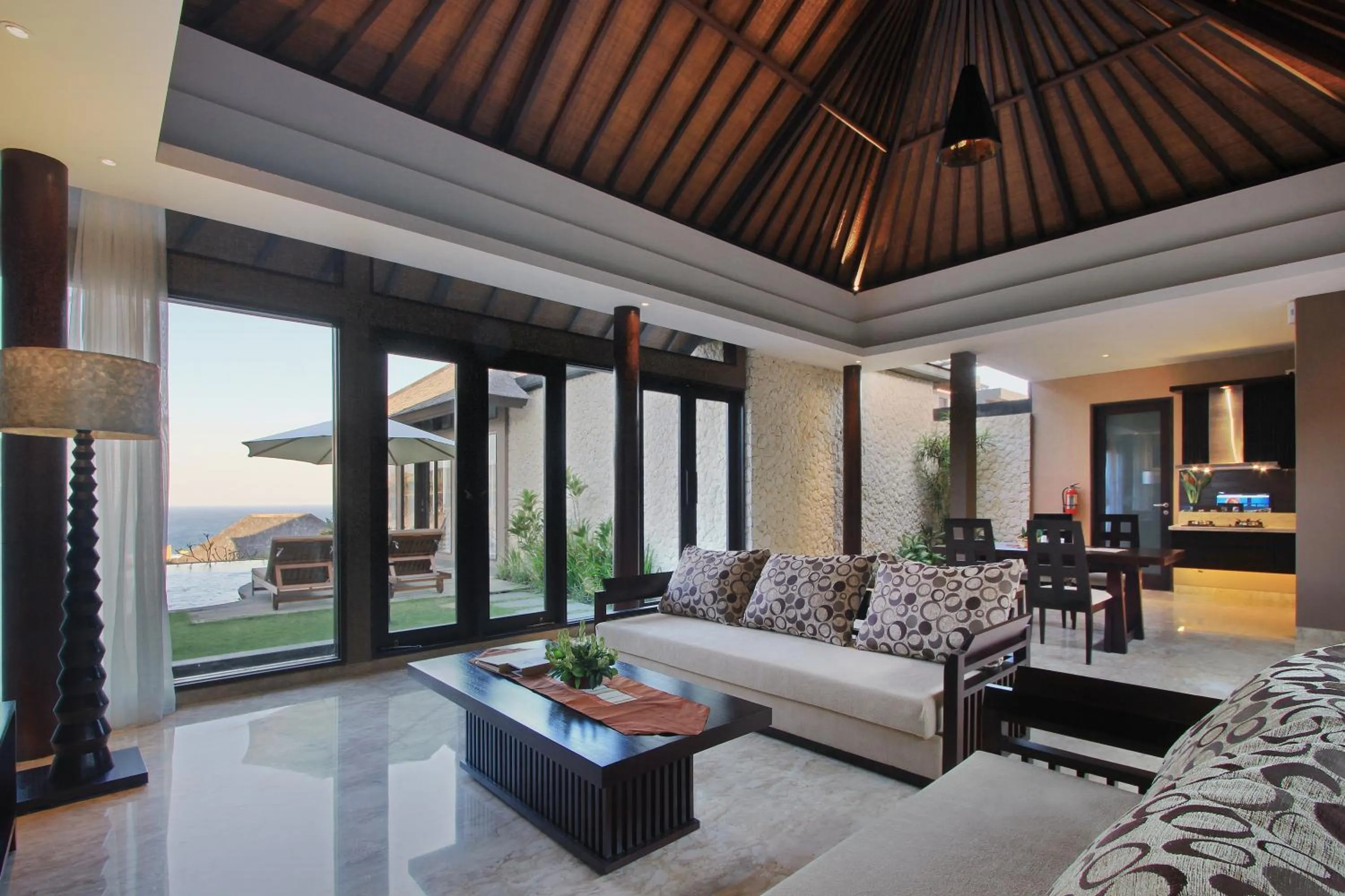 Living room in Ulu Segara Luxury Suites & Villas