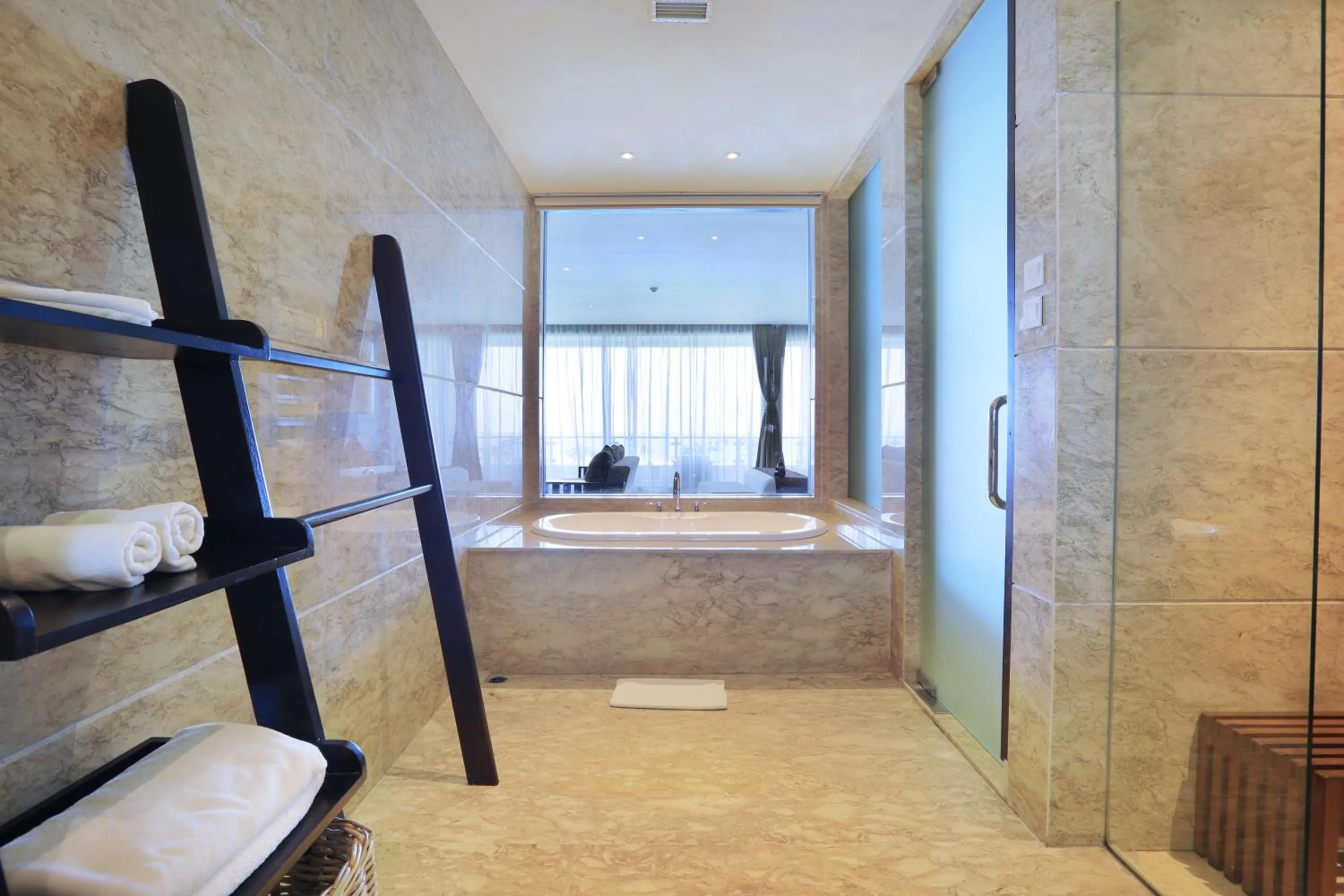 Bathroom, Bed in Ulu Segara Luxury Suites & Villas