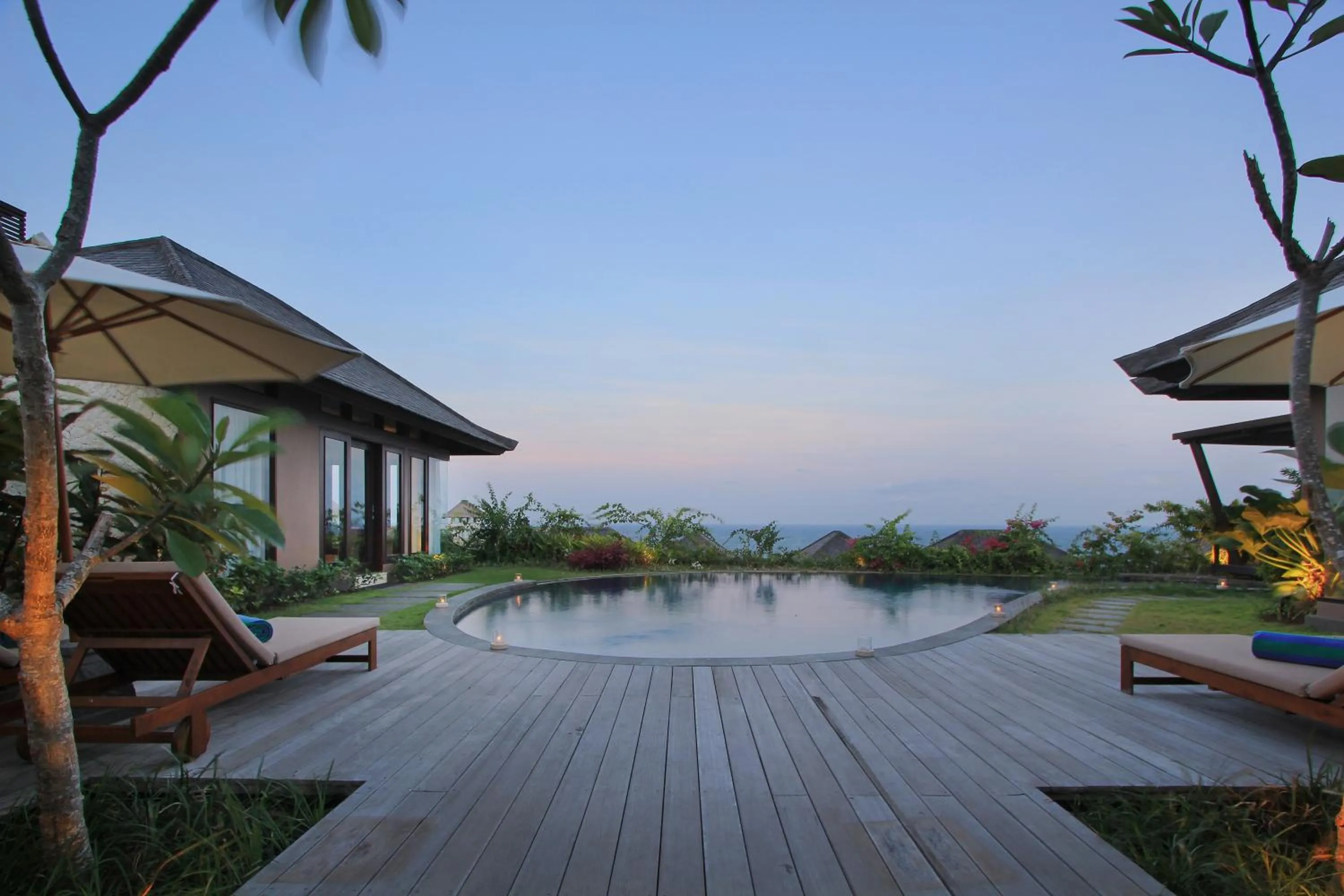 Pool view in Ulu Segara Luxury Suites & Villas