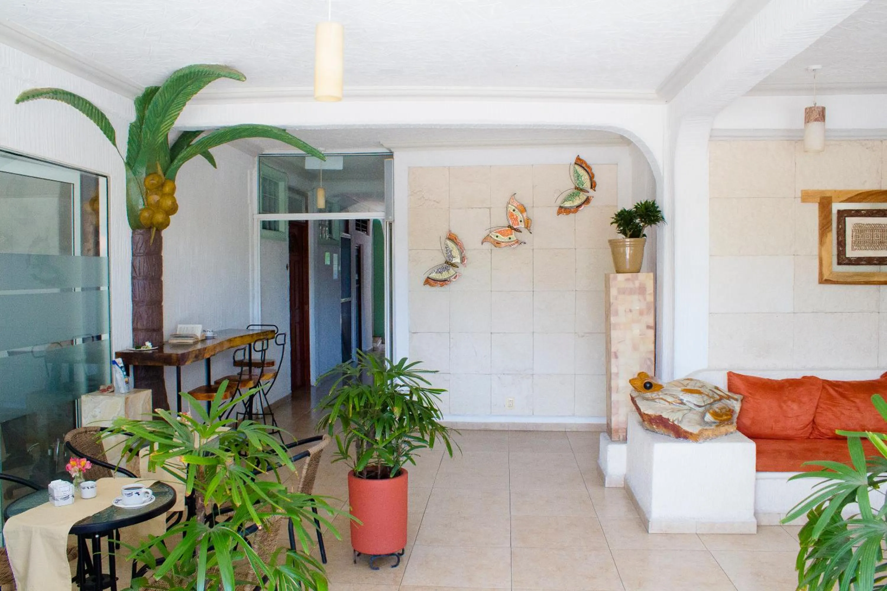 Lobby or reception in Hotel Careyes Puerto Escondido
