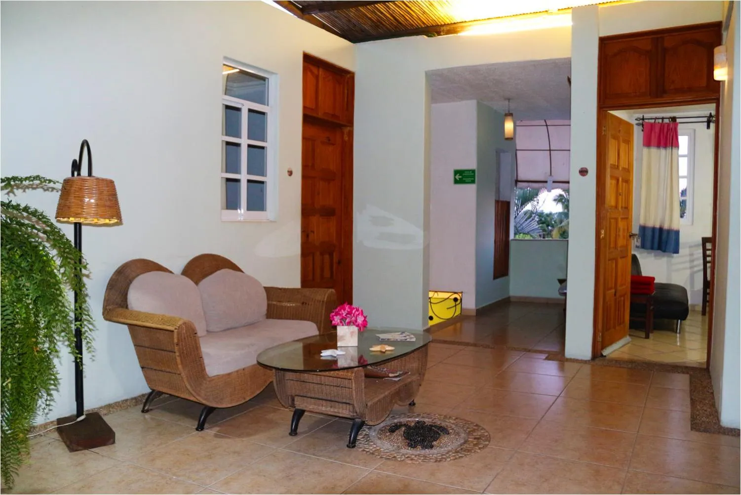 Seating area in Hotel Careyes Puerto Escondido