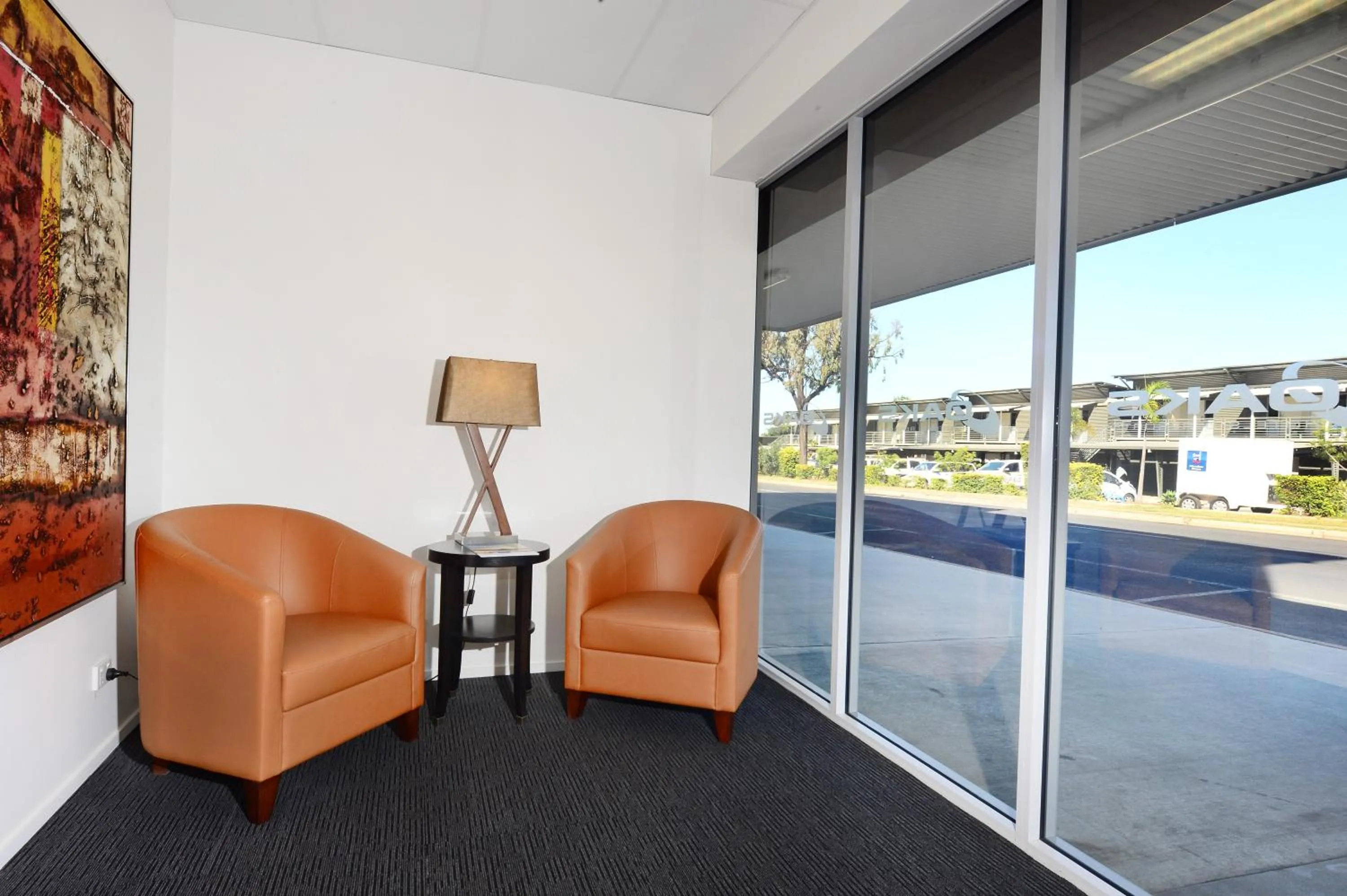 Lobby or reception in Oaks Moranbah Suites