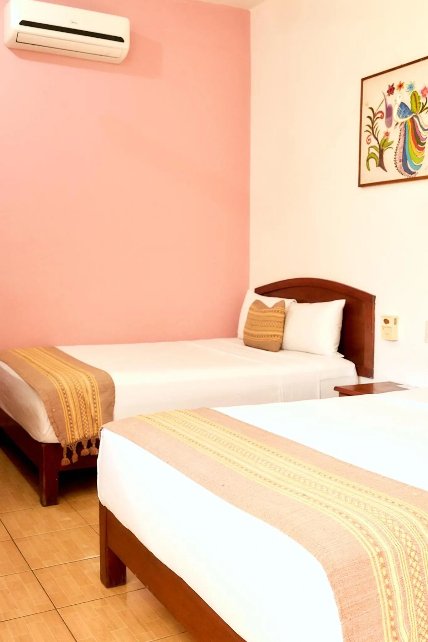 air conditioner, Bed in Casa Losodeli & Coworking- Adults Only