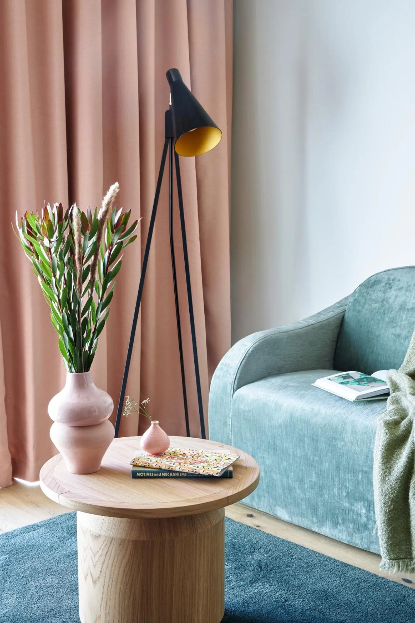 Seating area in Turing Locke Cambridge