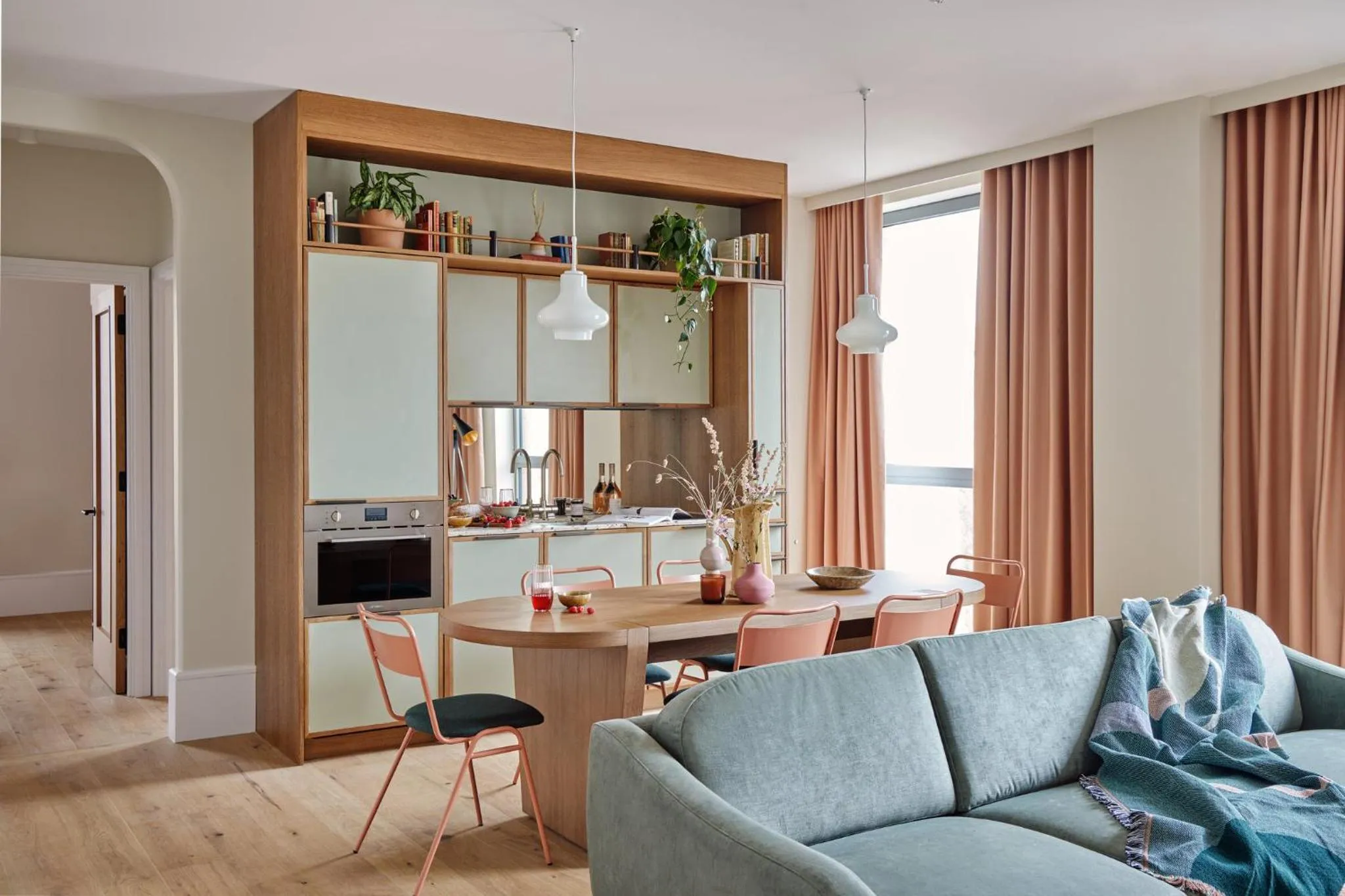 Living room in Turing Locke Cambridge