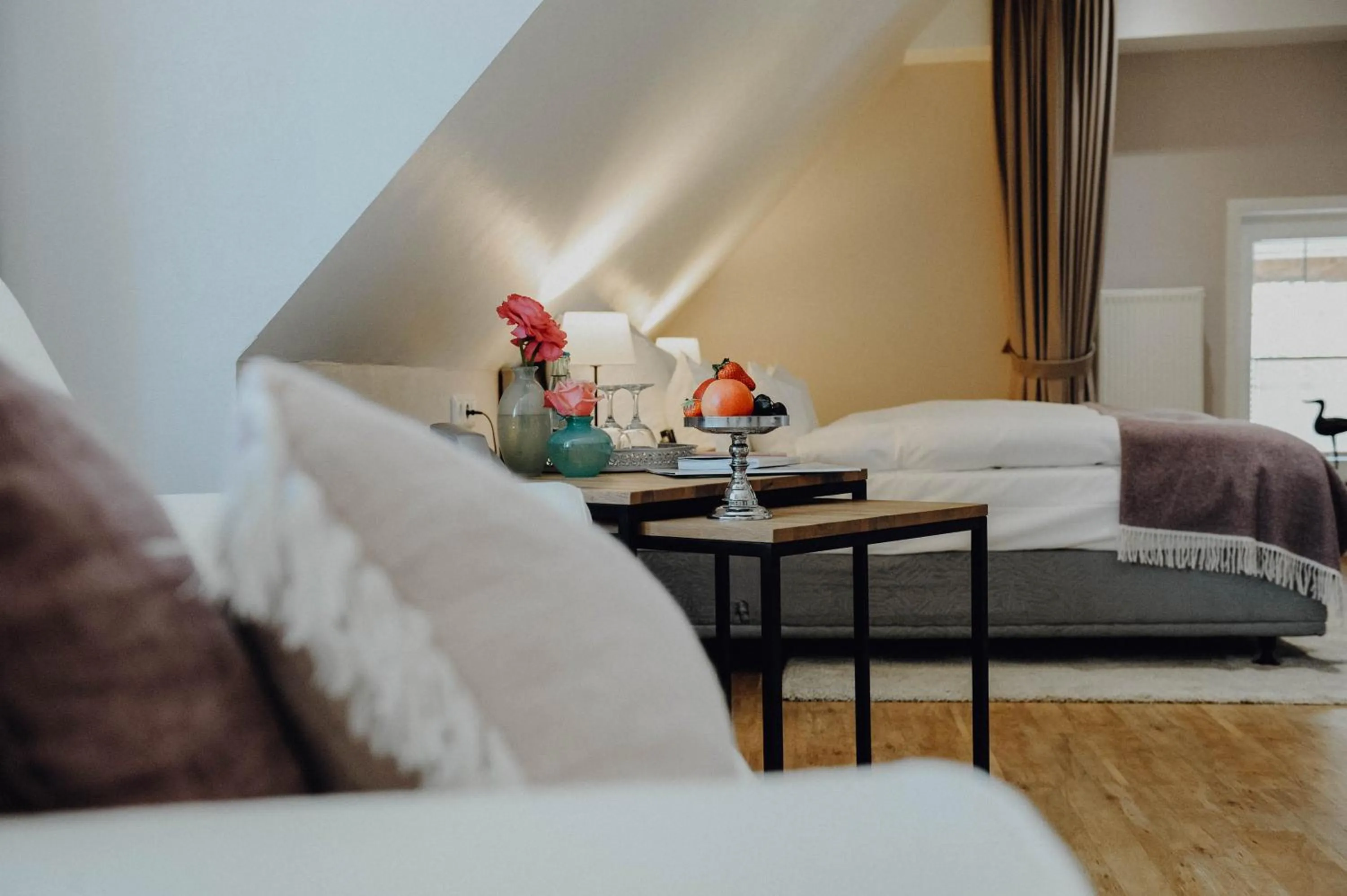 Photo of the whole room, Bed in Romantik Hotel Köllners Landhaus