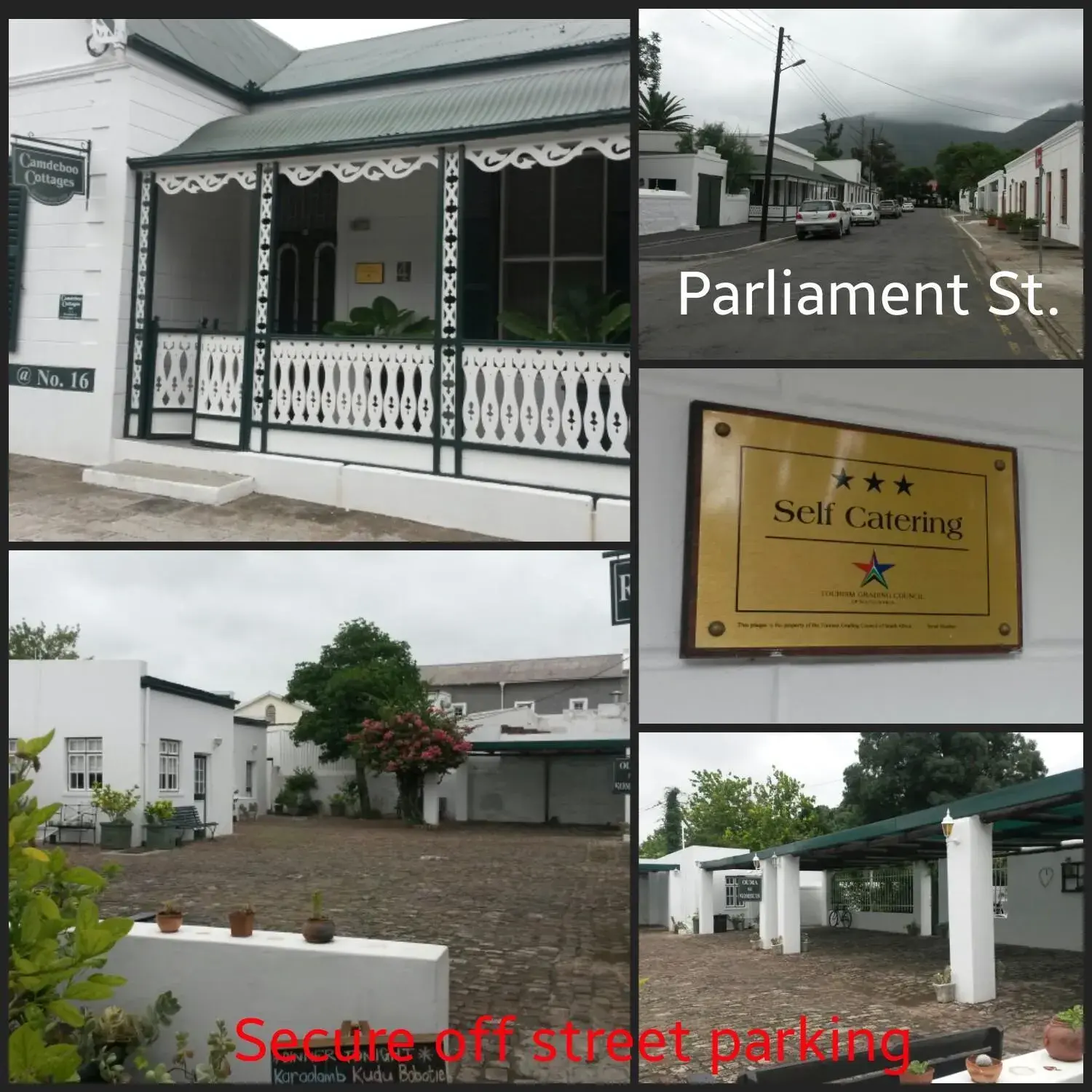 Property building in Camdeboo Cottages Property building in Camdeboo Cottages