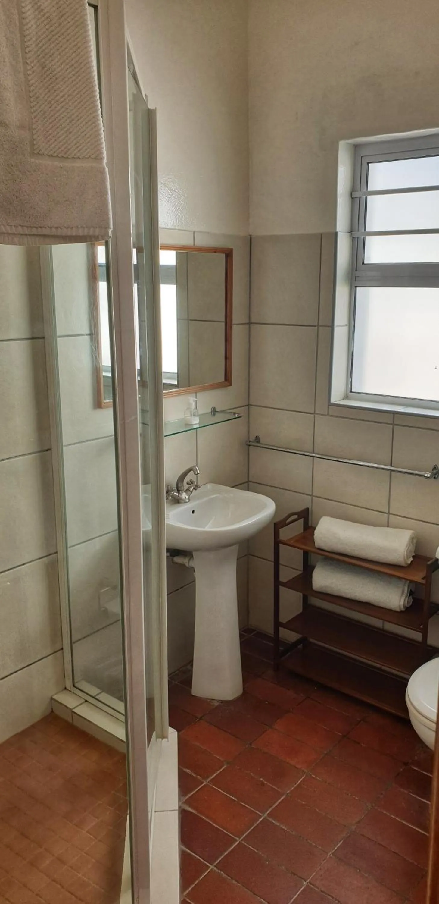 Shower in Camdeboo Cottages